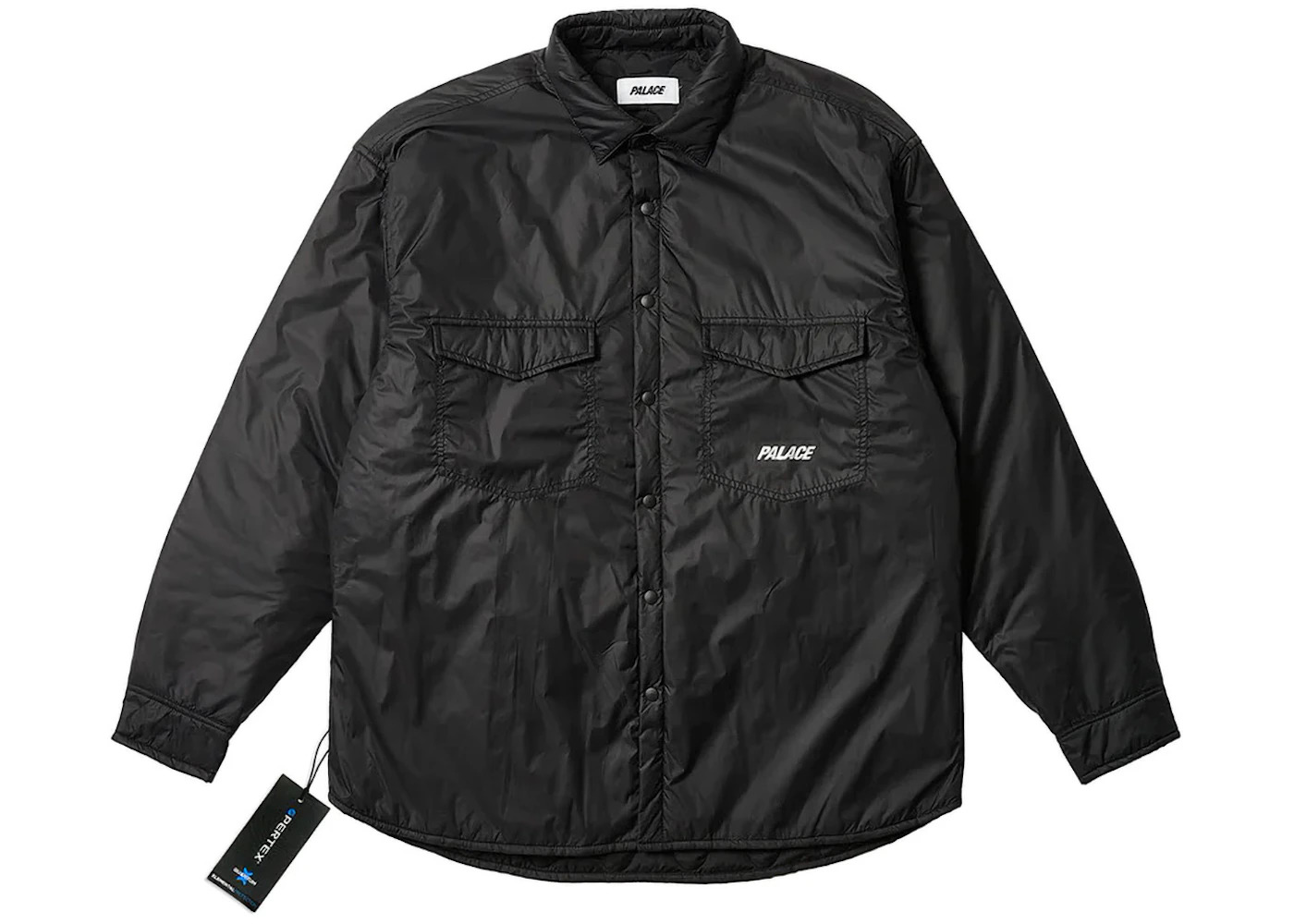 Palace Insulated Pertex Shirt Black - 1