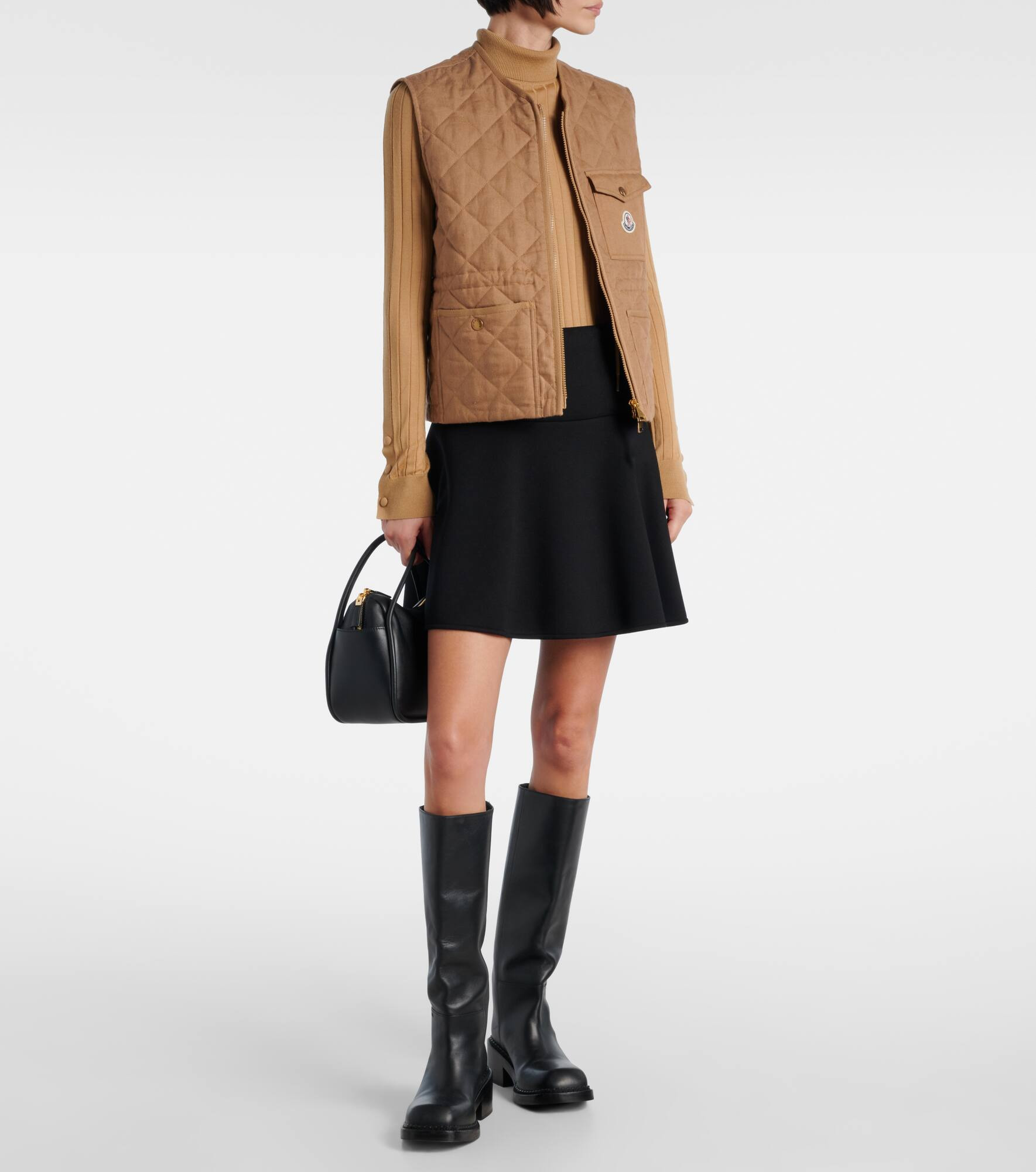 Wool and cashmere turtleneck sweater - 2