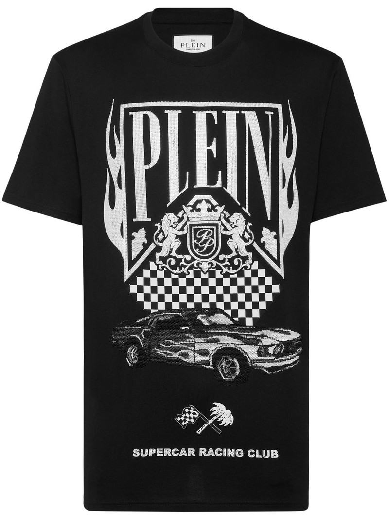 Strass Flame Racing T-shirt 1