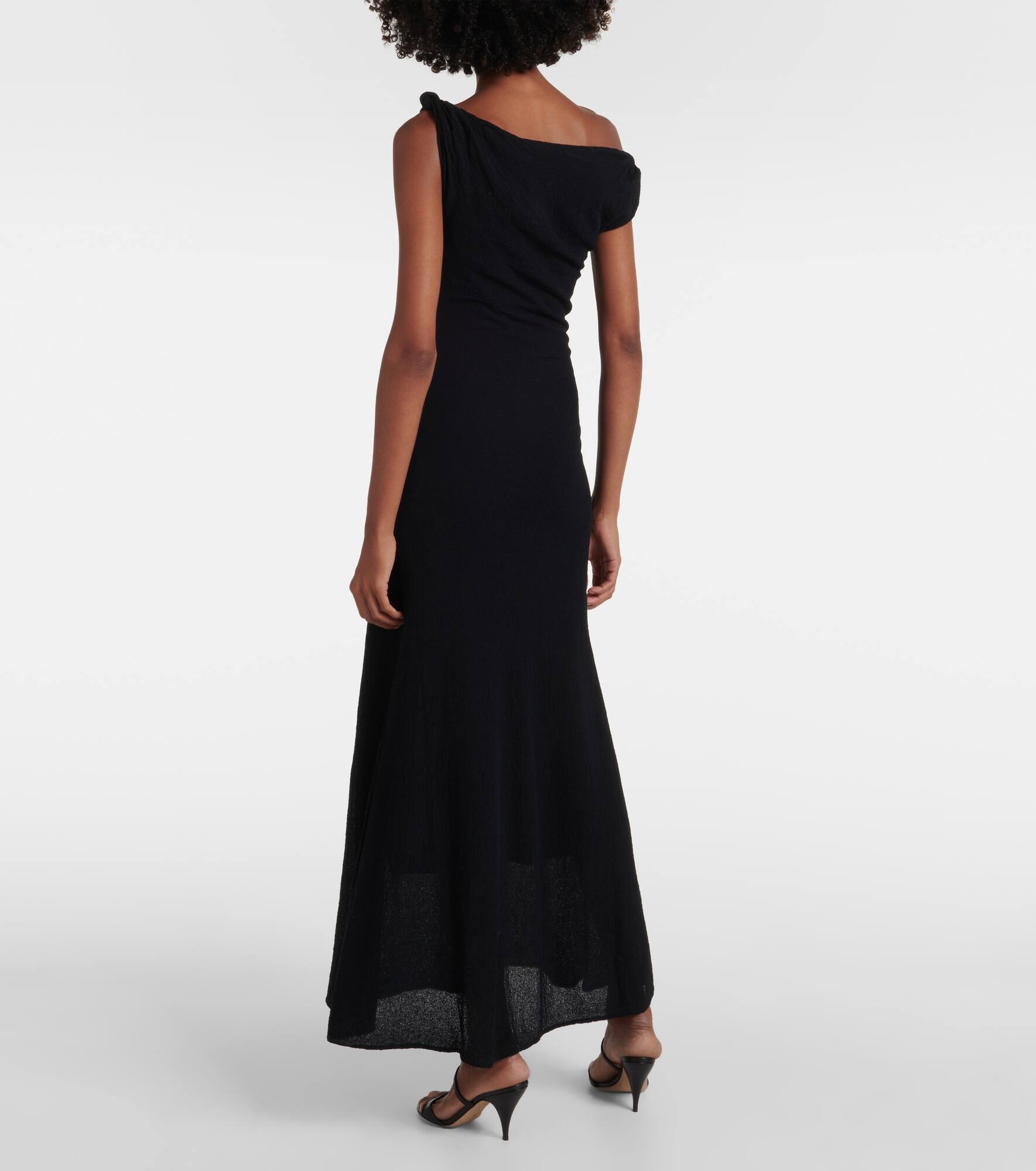 Glow Twist cotton-blend midi dress - 3
