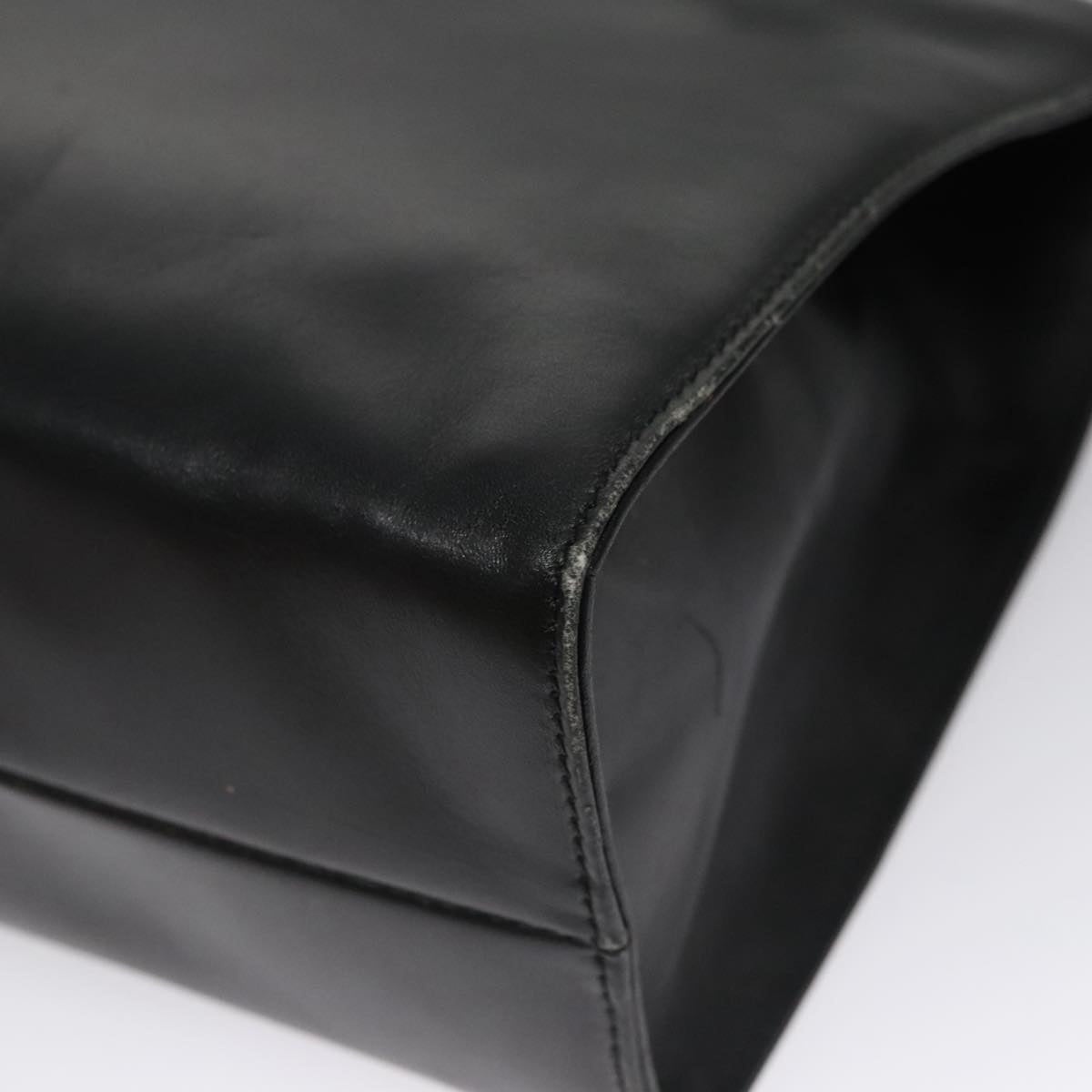 GUCCI Hand Bag Leather Black Gold 000 2058 0569 0 - 12