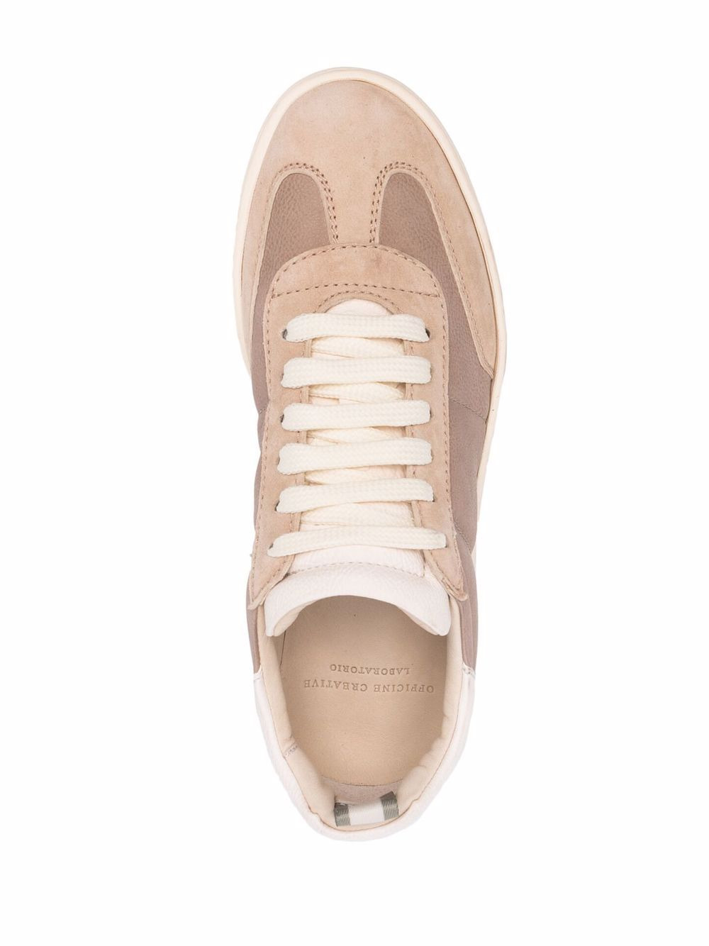 Kombined low-top sneakers - 4