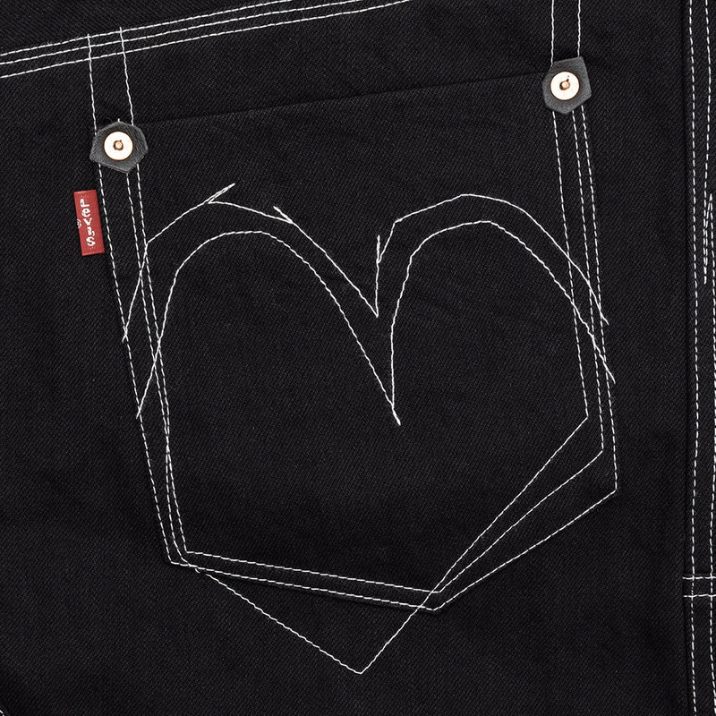 X LEVI'S DENIM TRENCH 6