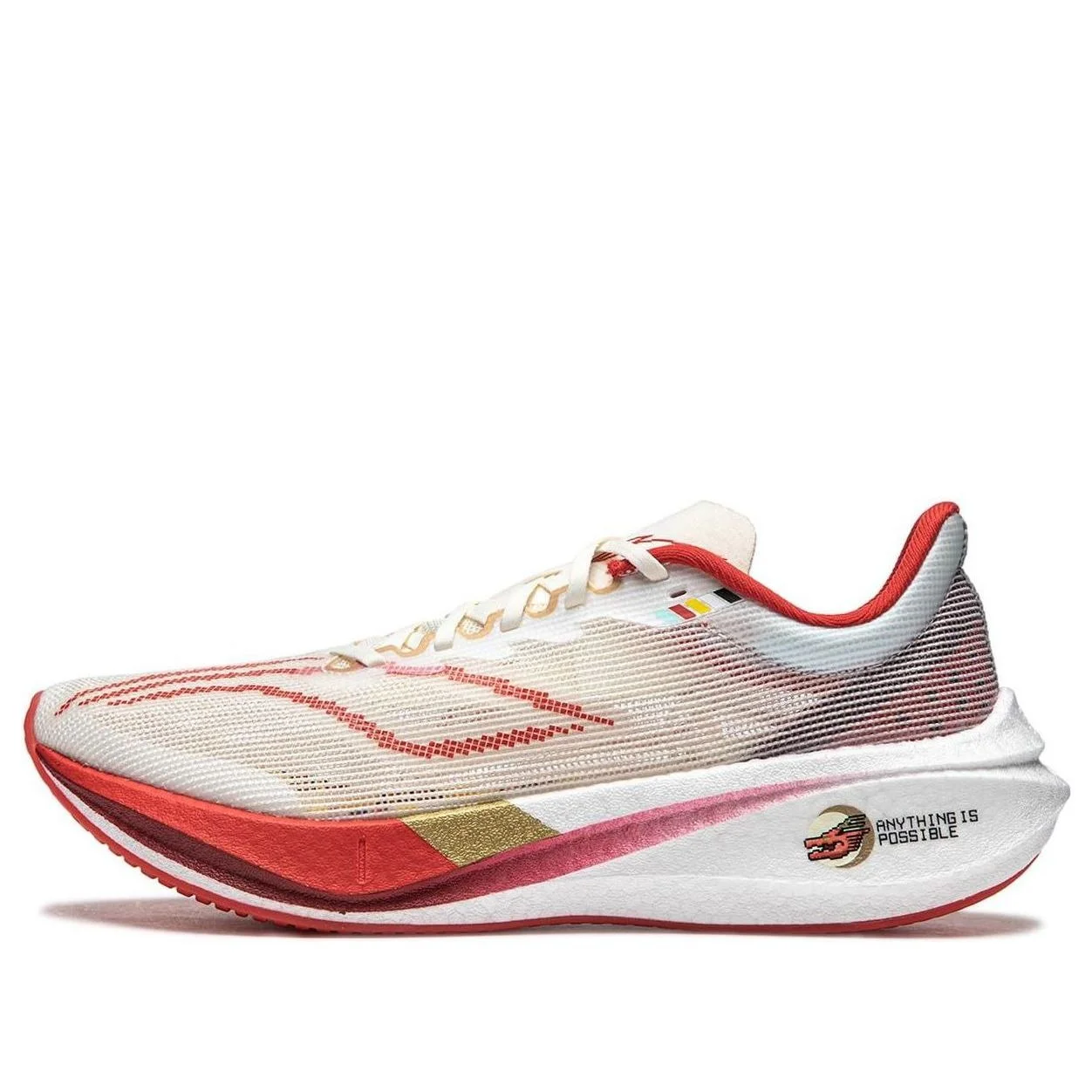(WMNS) Li-Ning Feidian 3 Challenger Year Of Dragon 'Red White' ARMT038-25 - 1