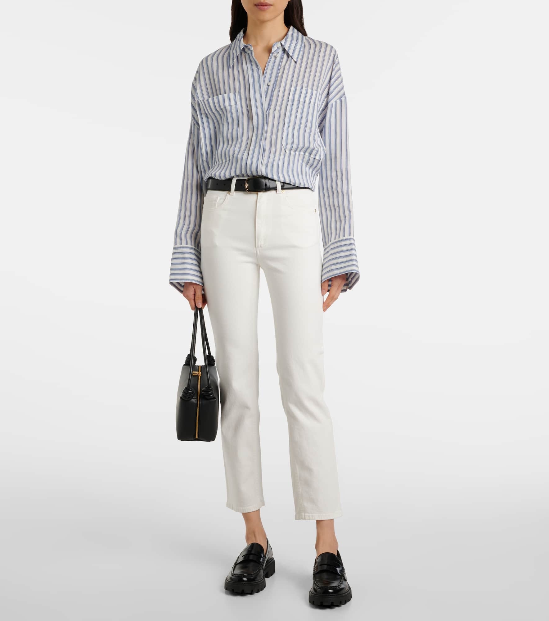 High-rise straight jeans - 2