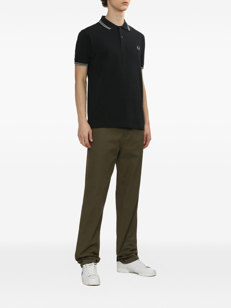 Fred Perry laurel-wreath striped polo shirt outlook