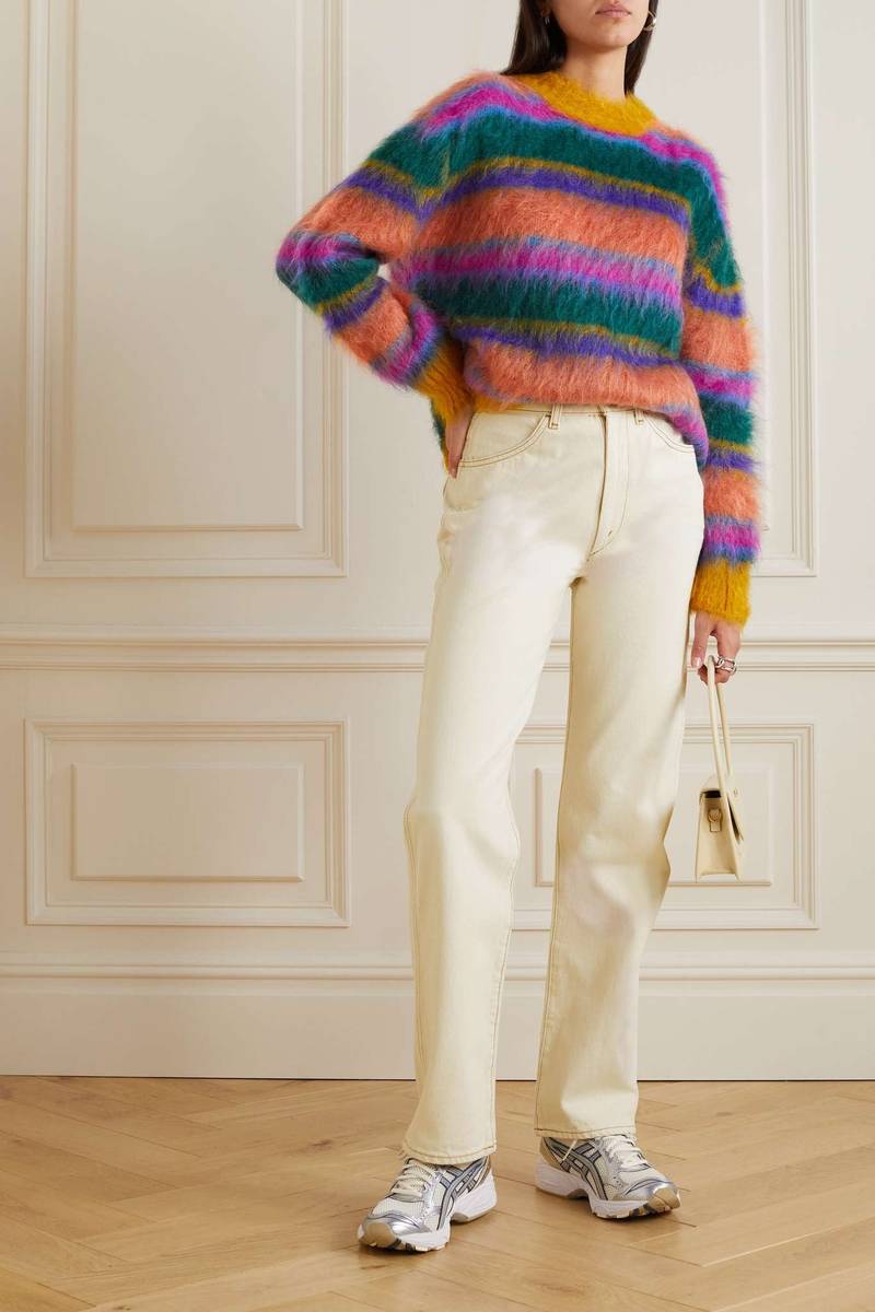 RE/DONE 70s Cigarette high-rise straight-leg jeans outlook