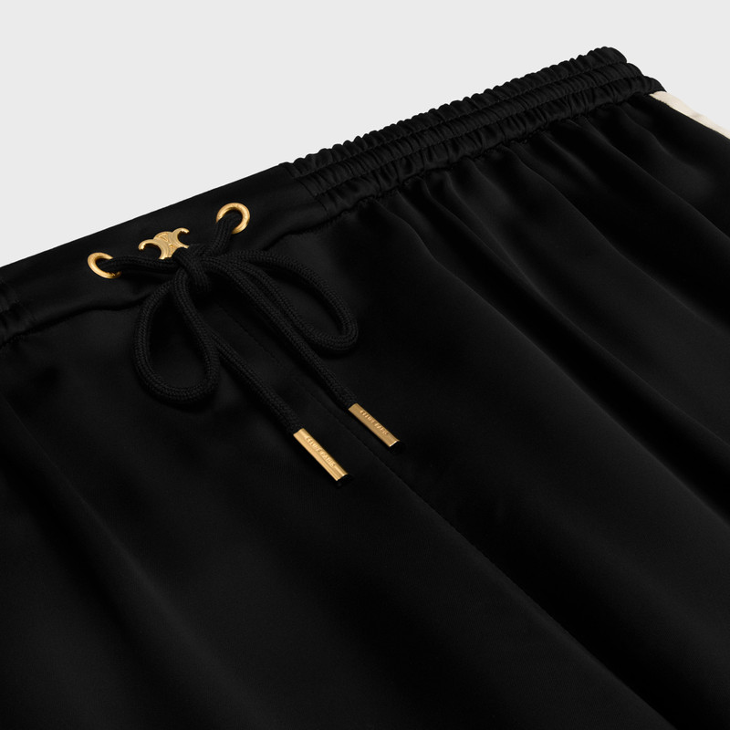 Triomphe track pants in satin 3