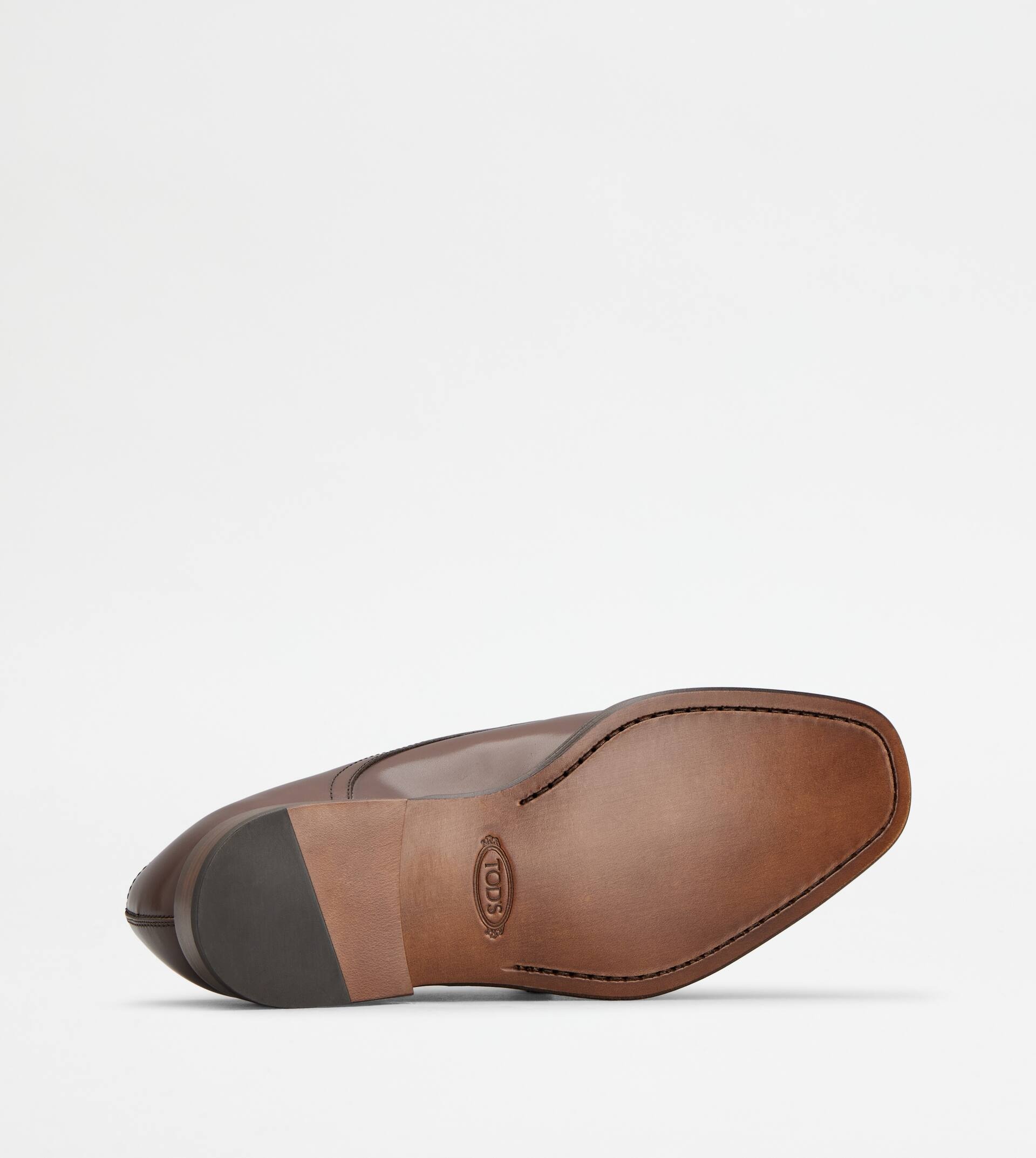 MONKSTRAPS IN LEATHER - BROWN - 4