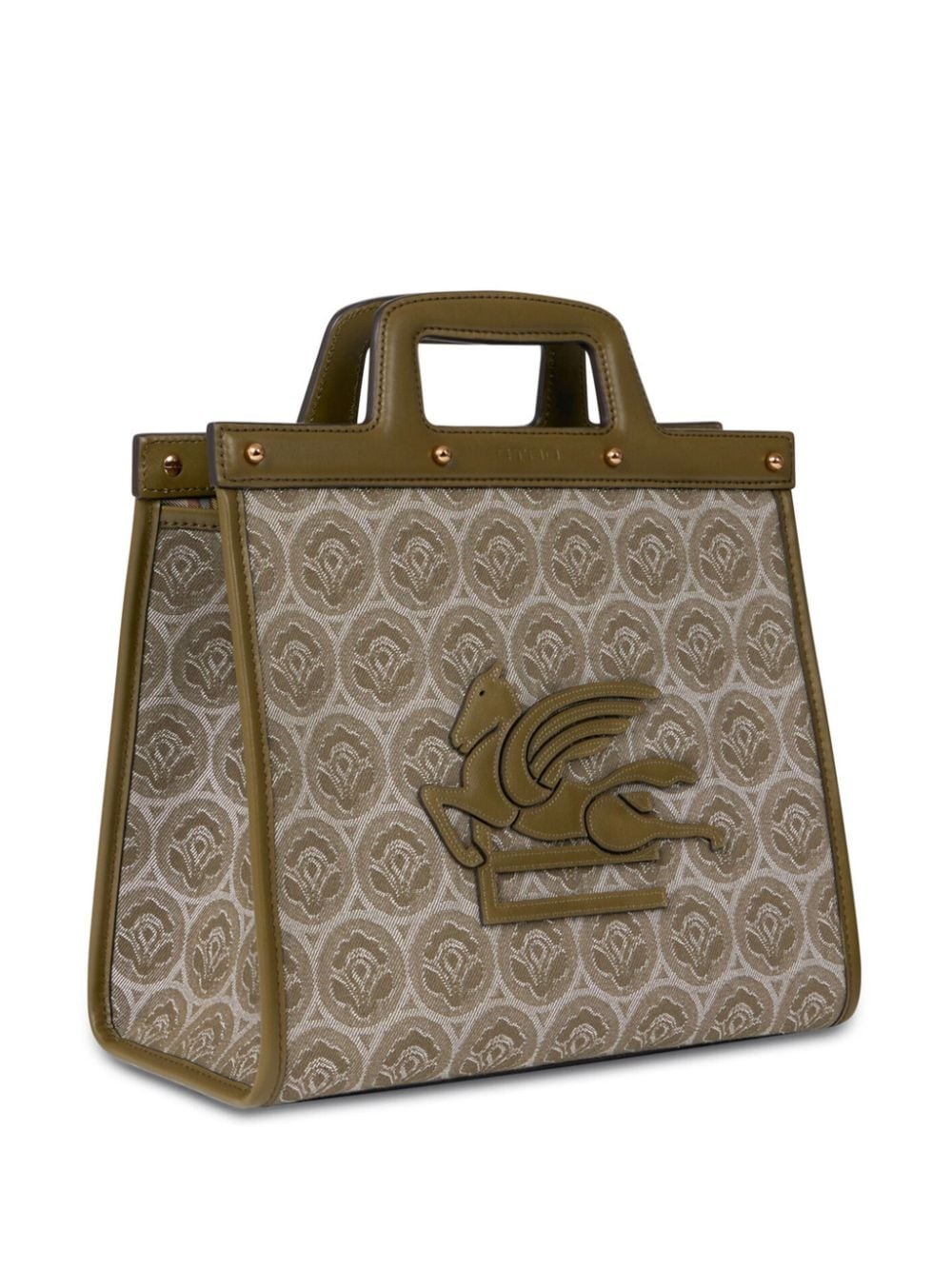 medium Love Trotter jacquard tote bag - 5