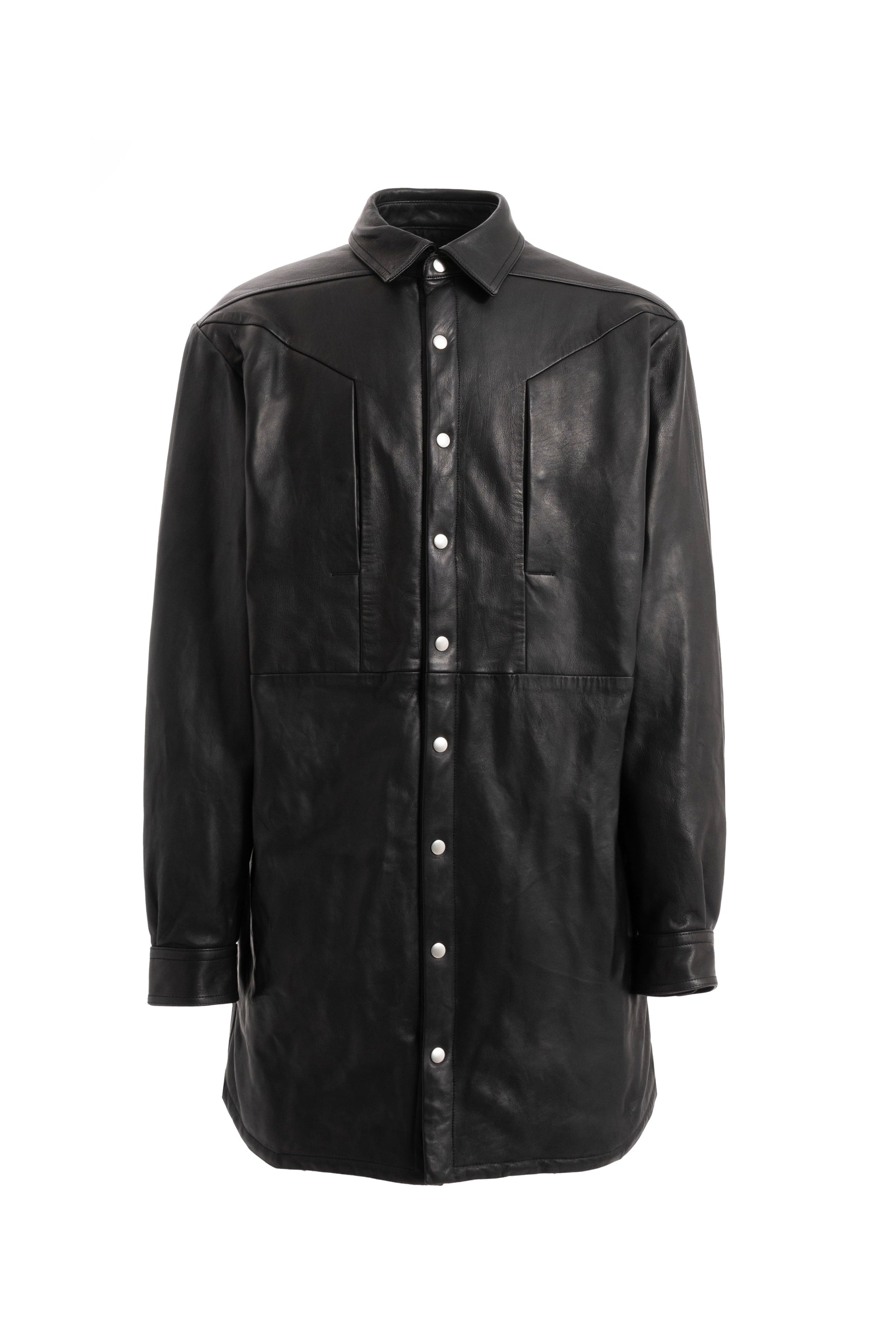 Rick Owens JUMBO FOGPOCKET OUTERSHIRT/ BLK | nubiantokyo | REVERSIBLE