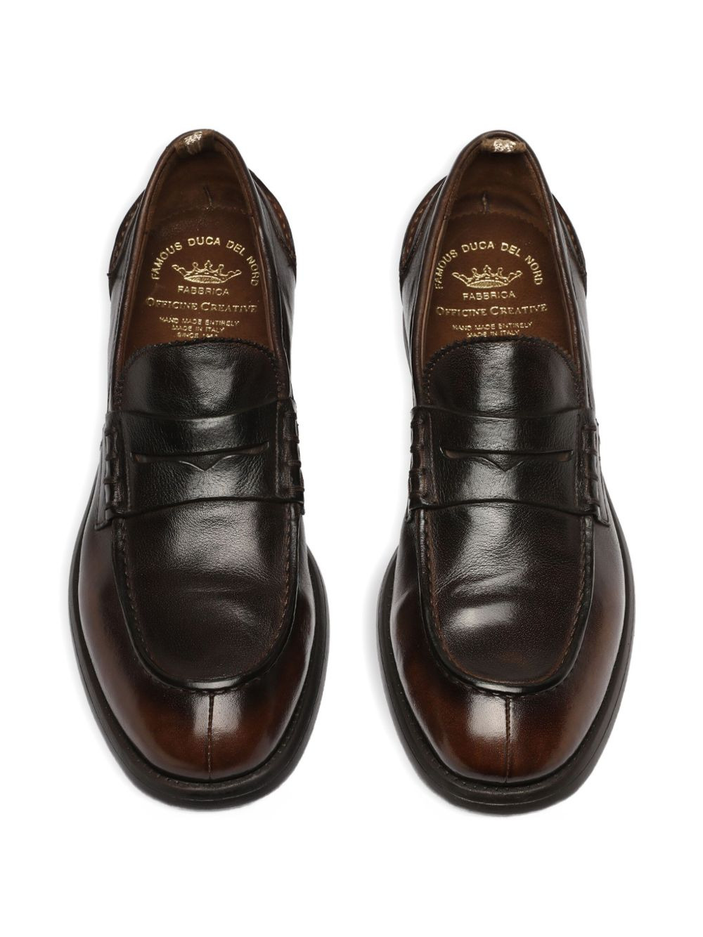 leather penny loafer - 3