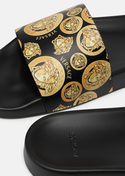 VERSACE Medusa Amplified Print Slides outlook