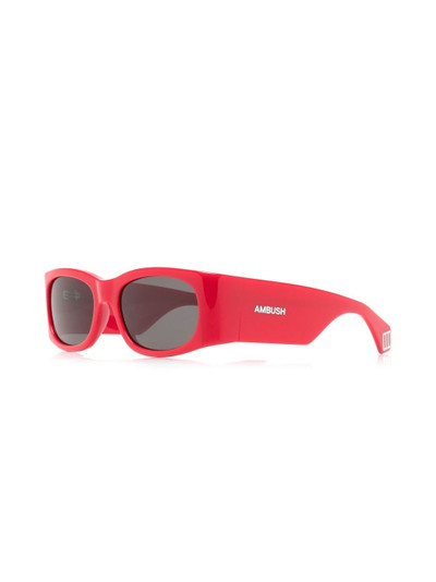 Ambush Gaea logo-print tinted sunglasses outlook