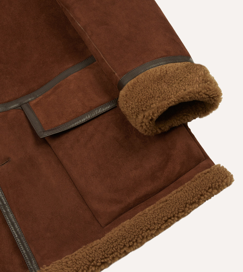 Shearling Car Coat 7