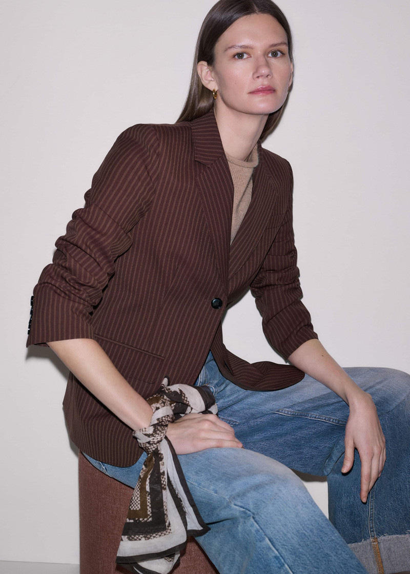 ME+EM Sharp Shoulder Blazer outlook