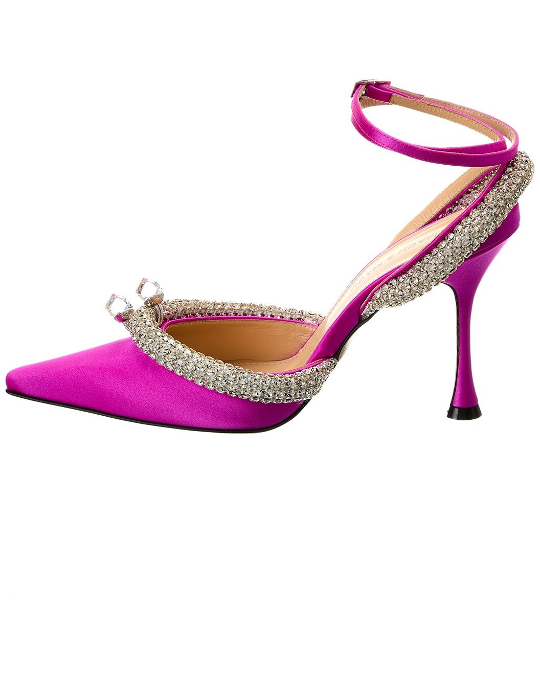 Mach & Mach Georgia Satin Pump - 2