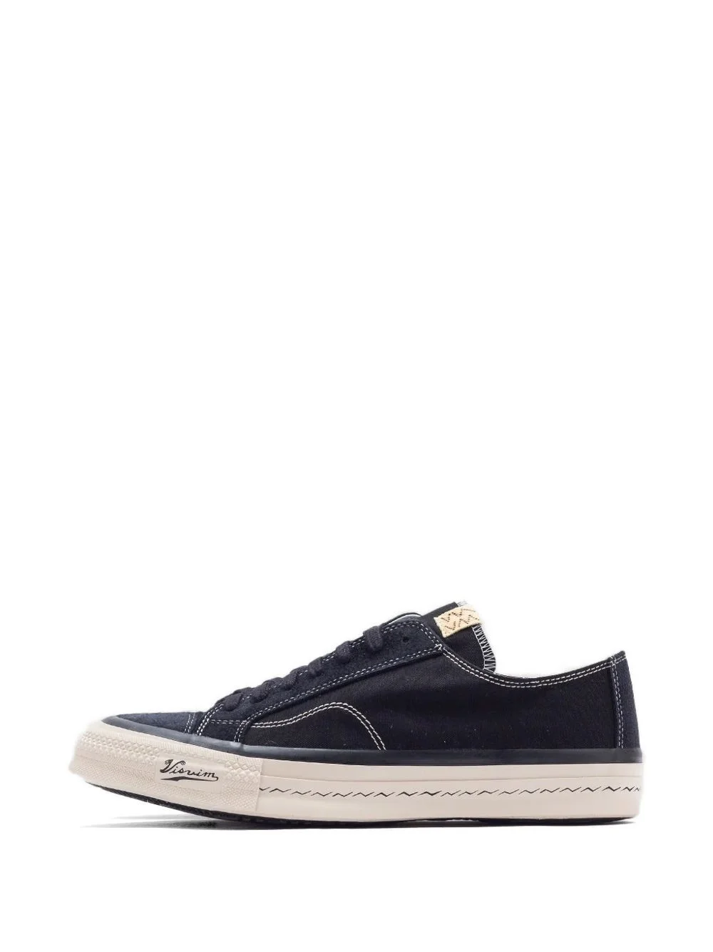 contrast-stitch sneakers - 1