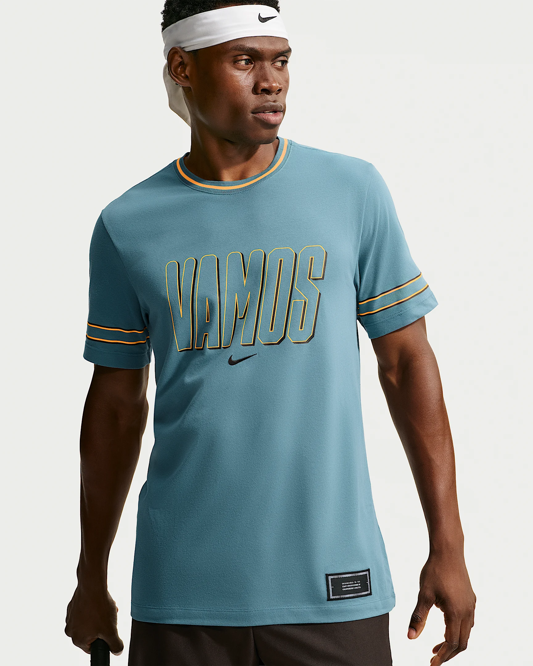 Carlos Alcaraz Men's NikeCourt Dri-FIT Tennis T-Shirt - 1