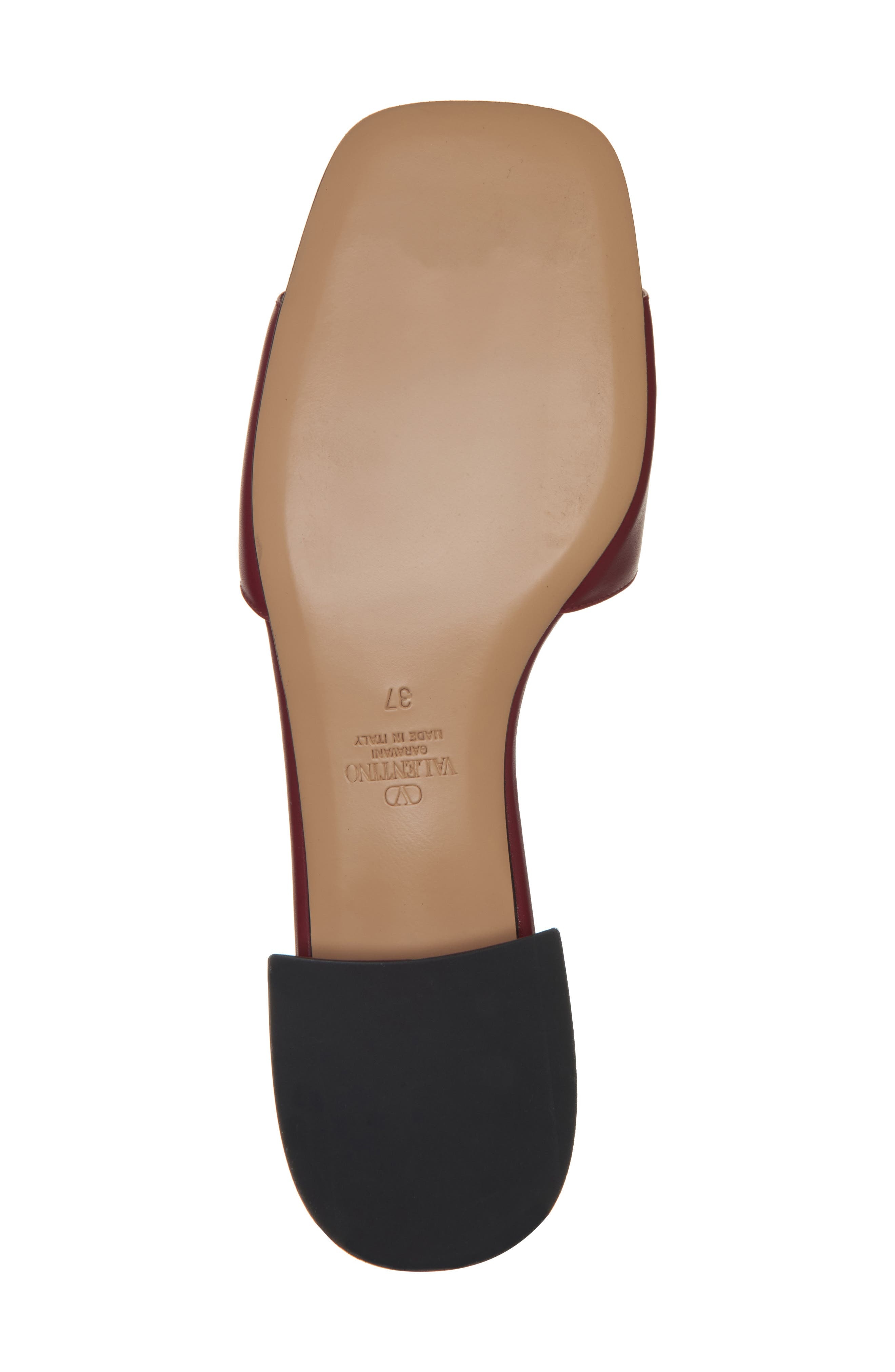 Valentino Garavani VLOGO Signature Slide Sandal in Brick at Nordstrom - 6