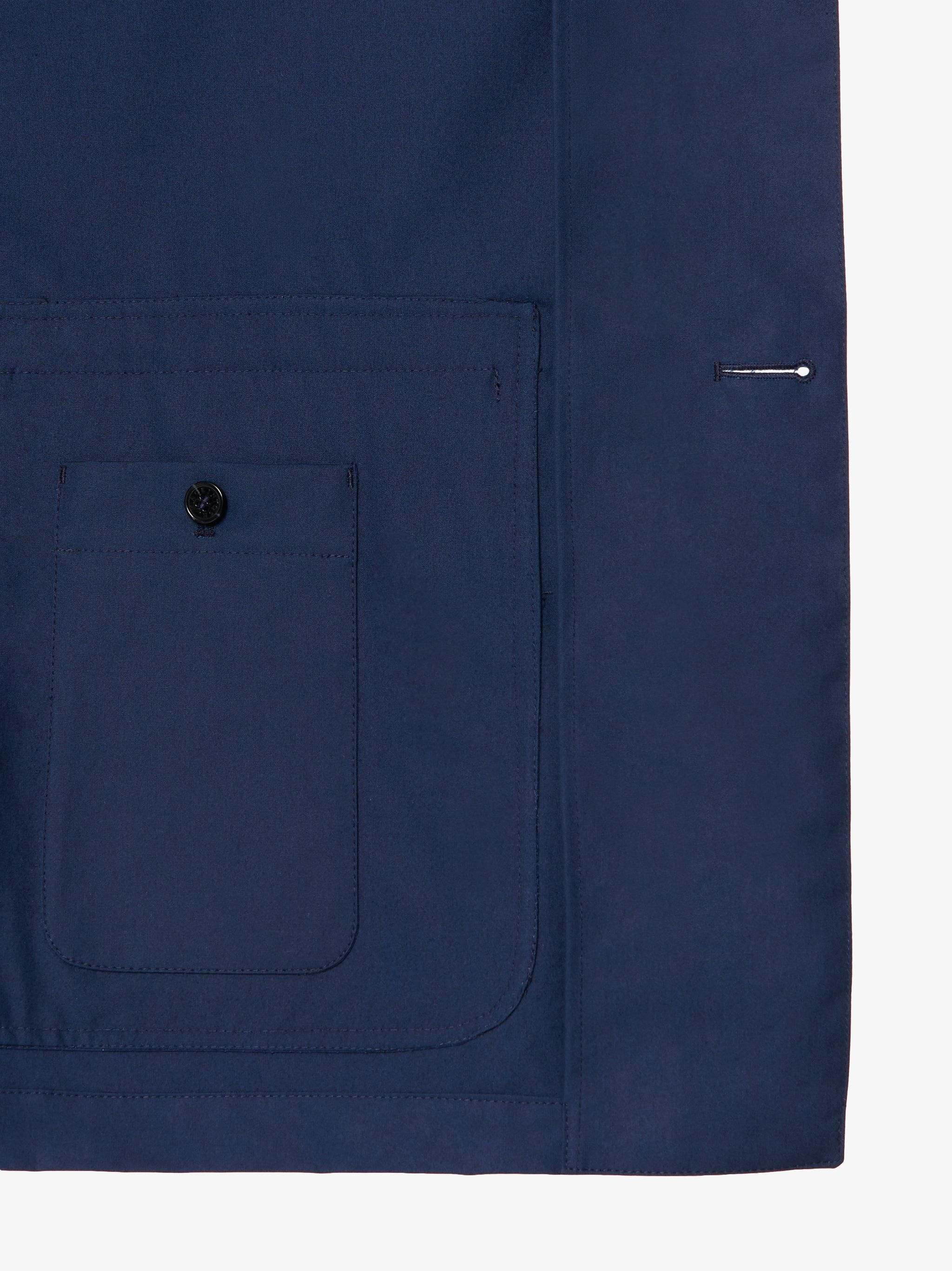 TORRENT NAVY COTTON SHORT RAINCOAT | GMM-202 - 6
