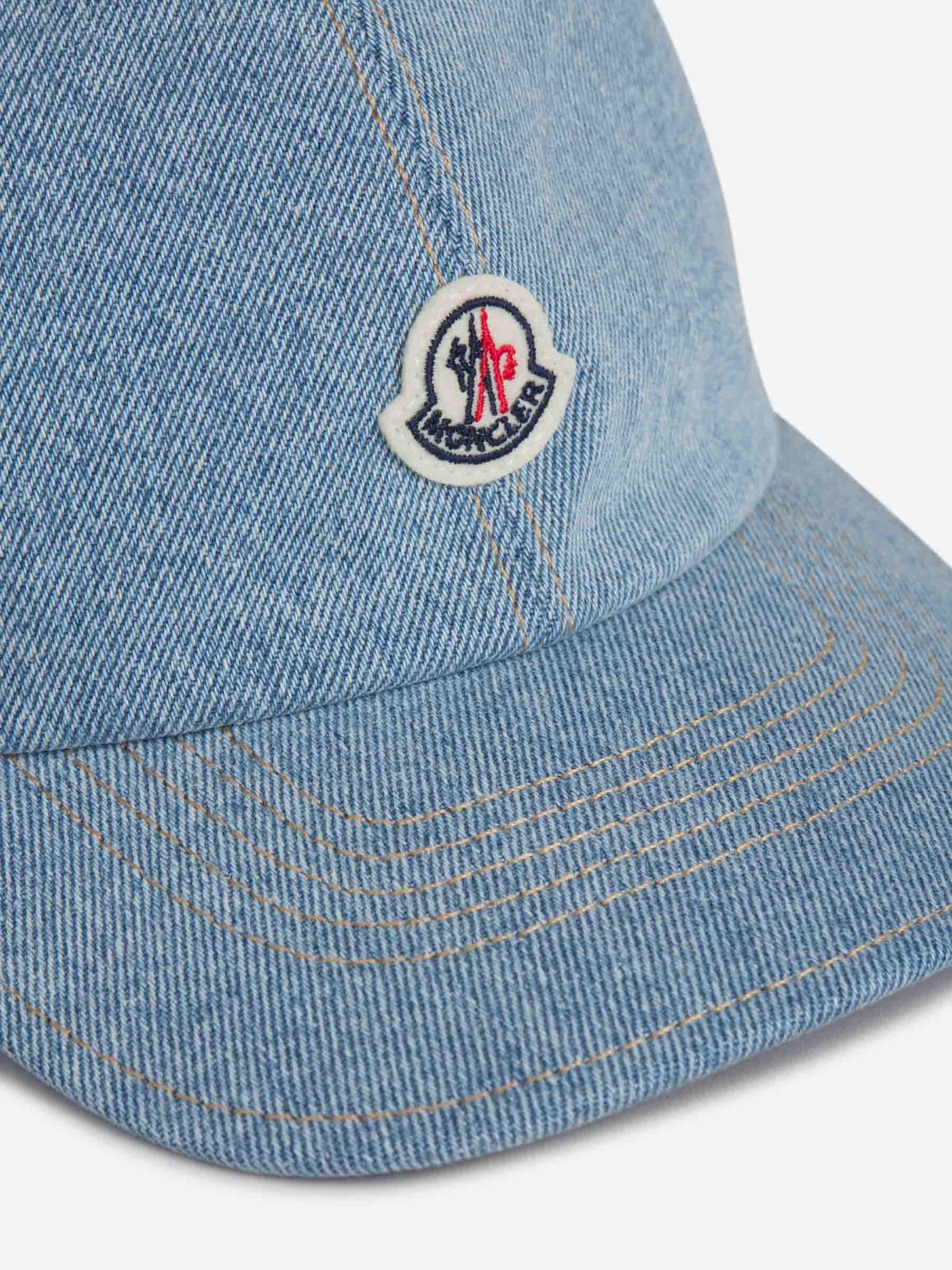 DENIM LOGO CAP - 4