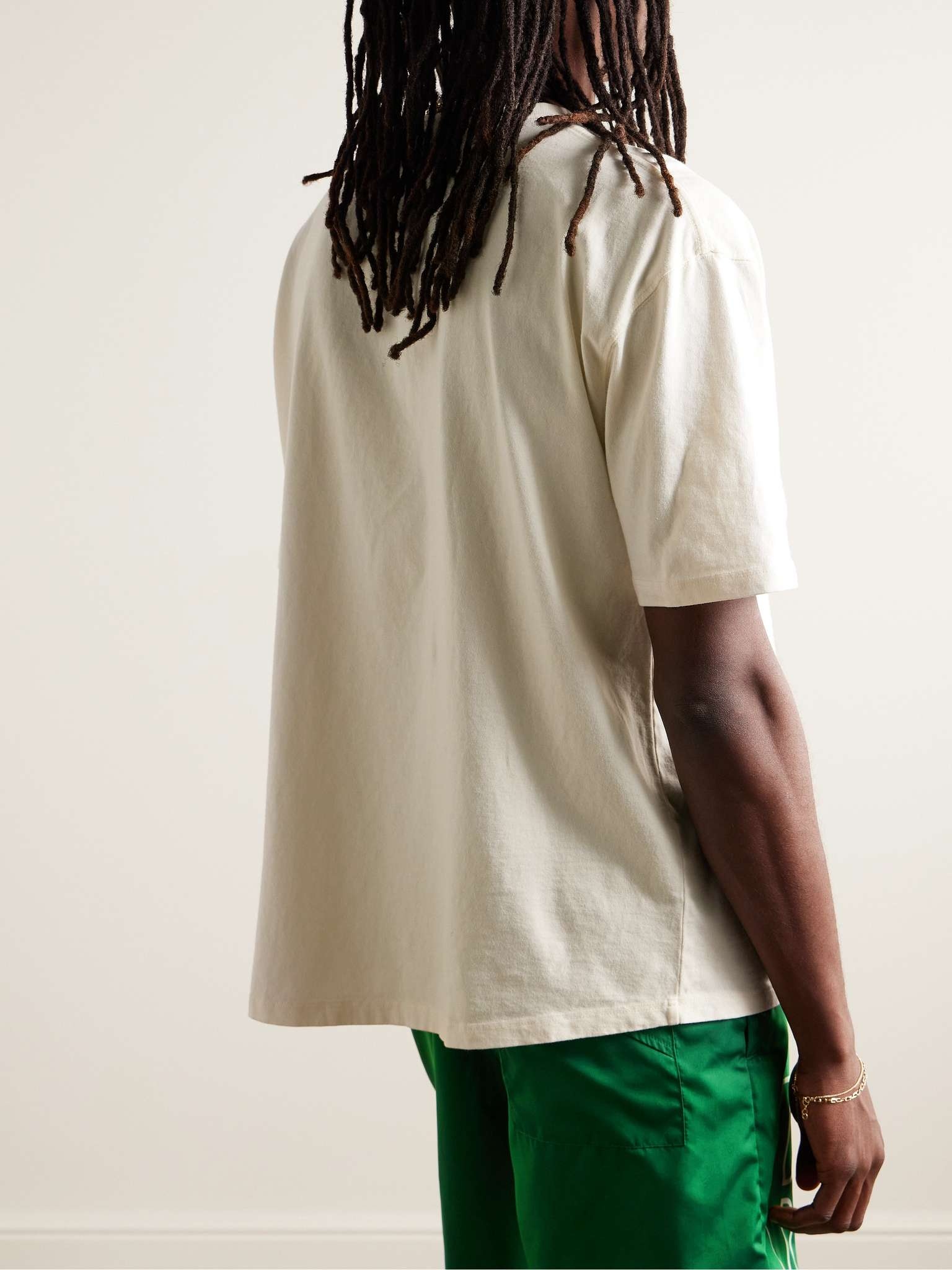 Yacht Club Logo-Print Cotton-Jersey T-Shirt - 3