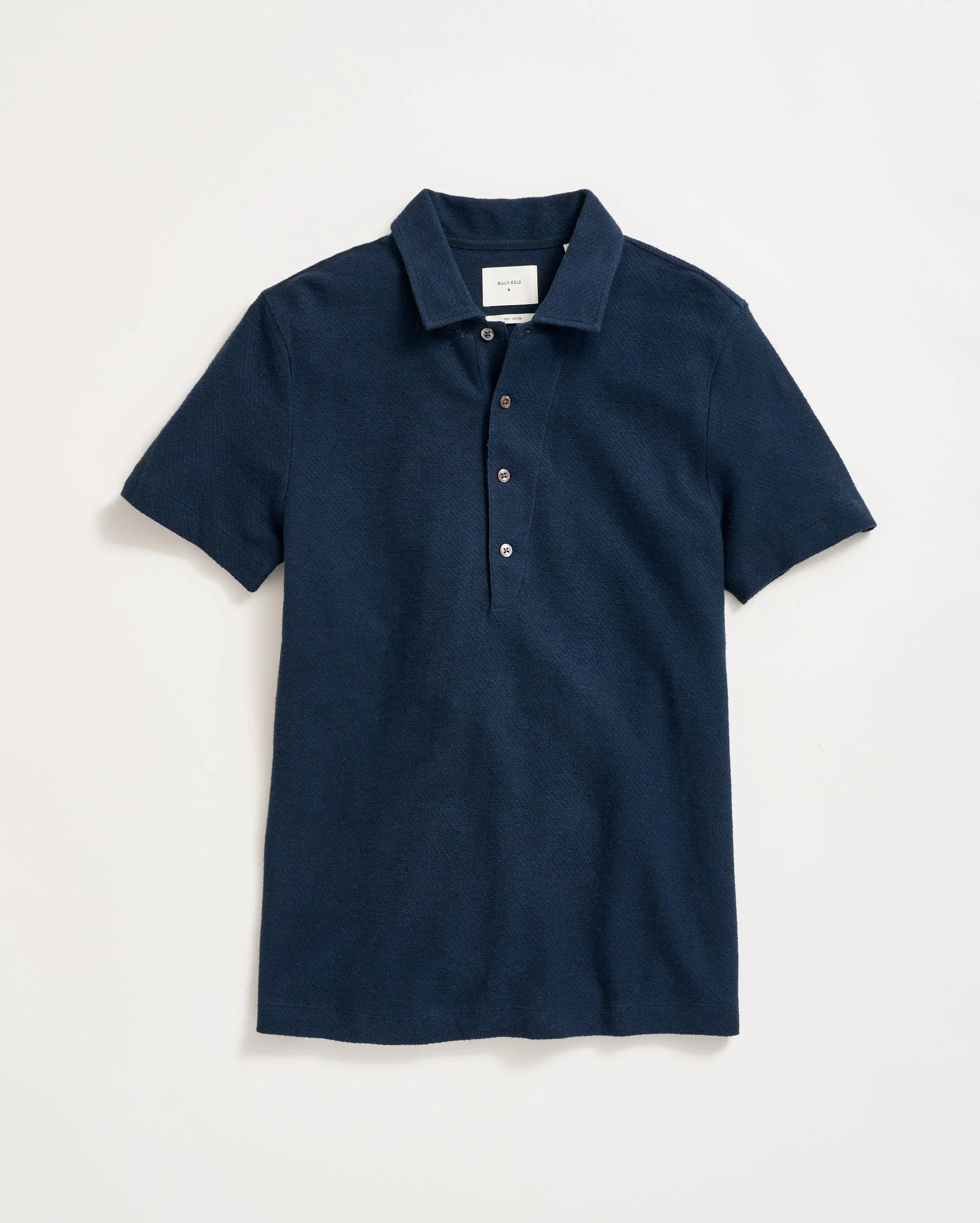 Hemp Cotton Twill Polo - 1