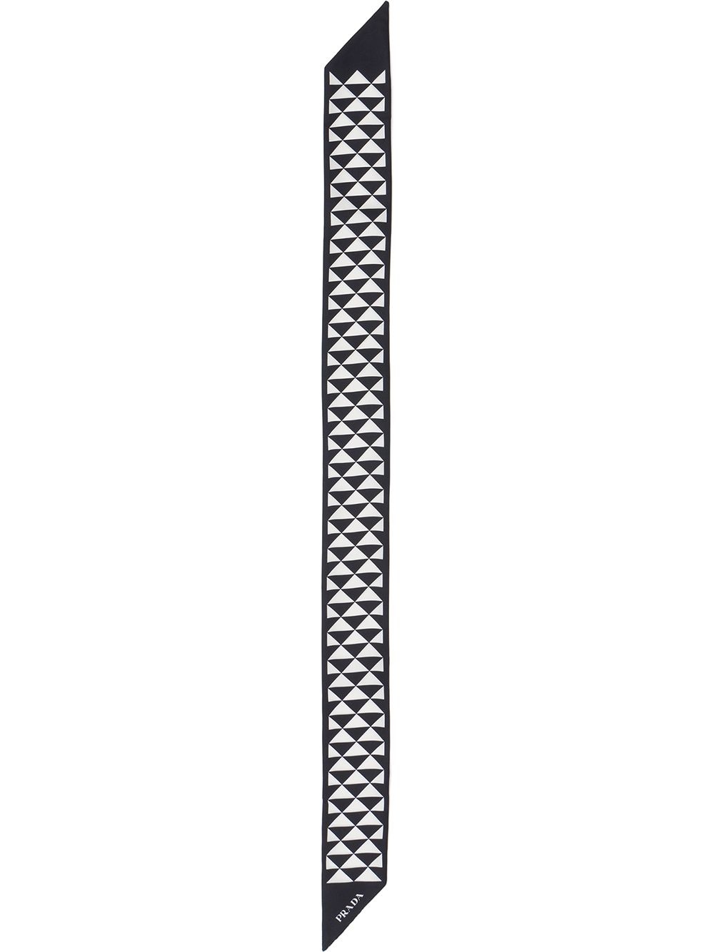 printed silk scarf - 3