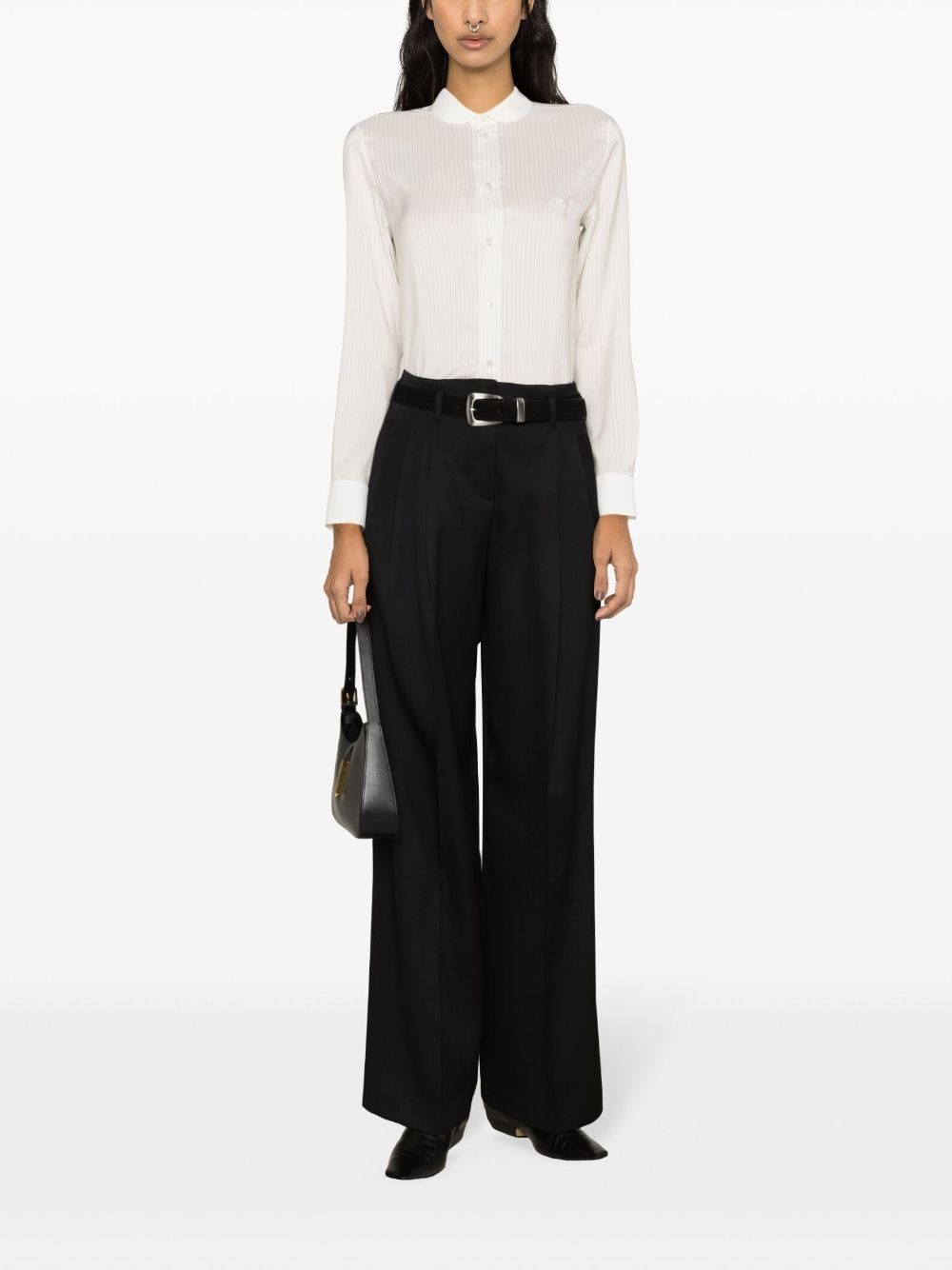 Flavia tailored palazzo pants - 2
