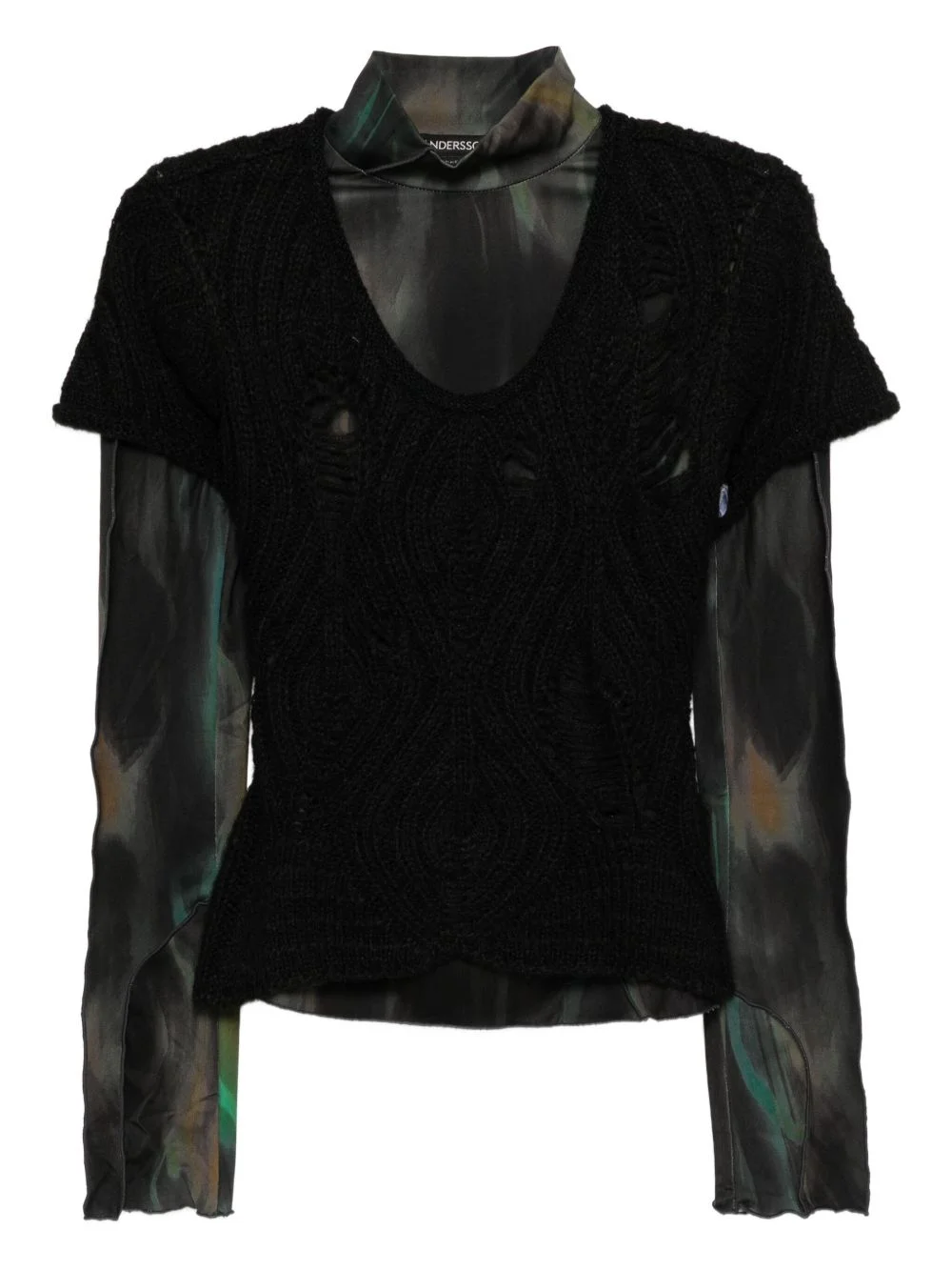 Layered pattern top set - 1