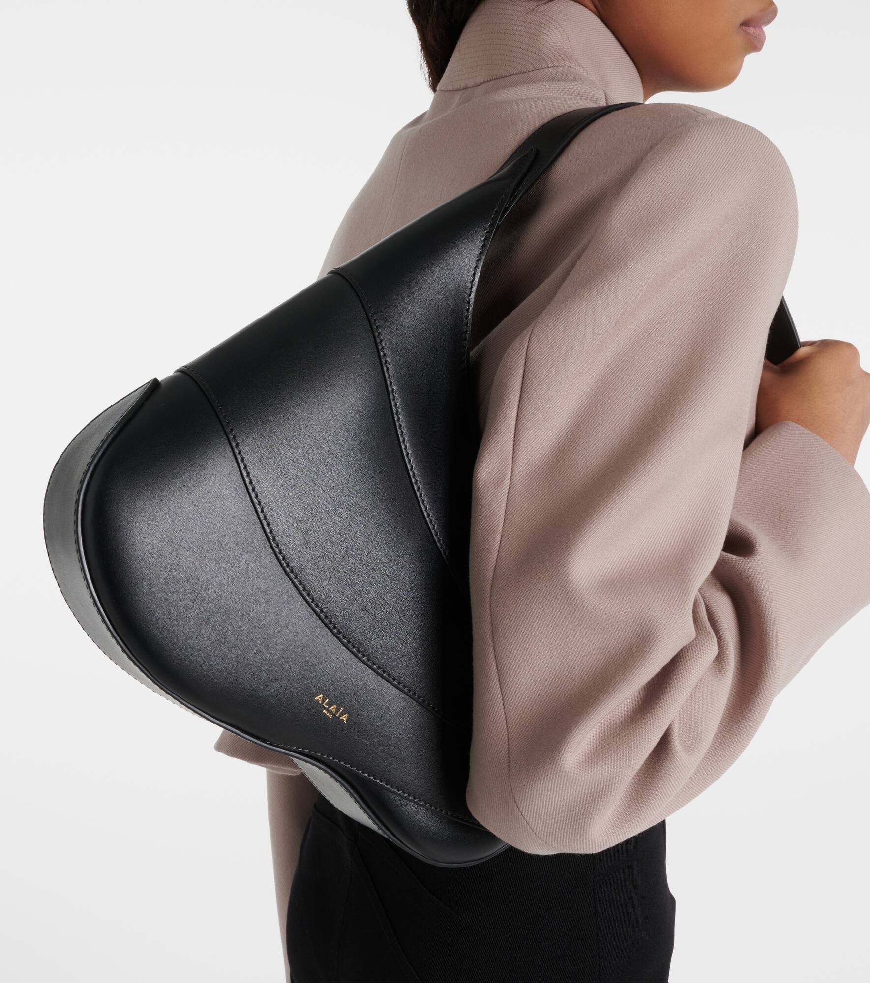 Leather shoulder bag - 2