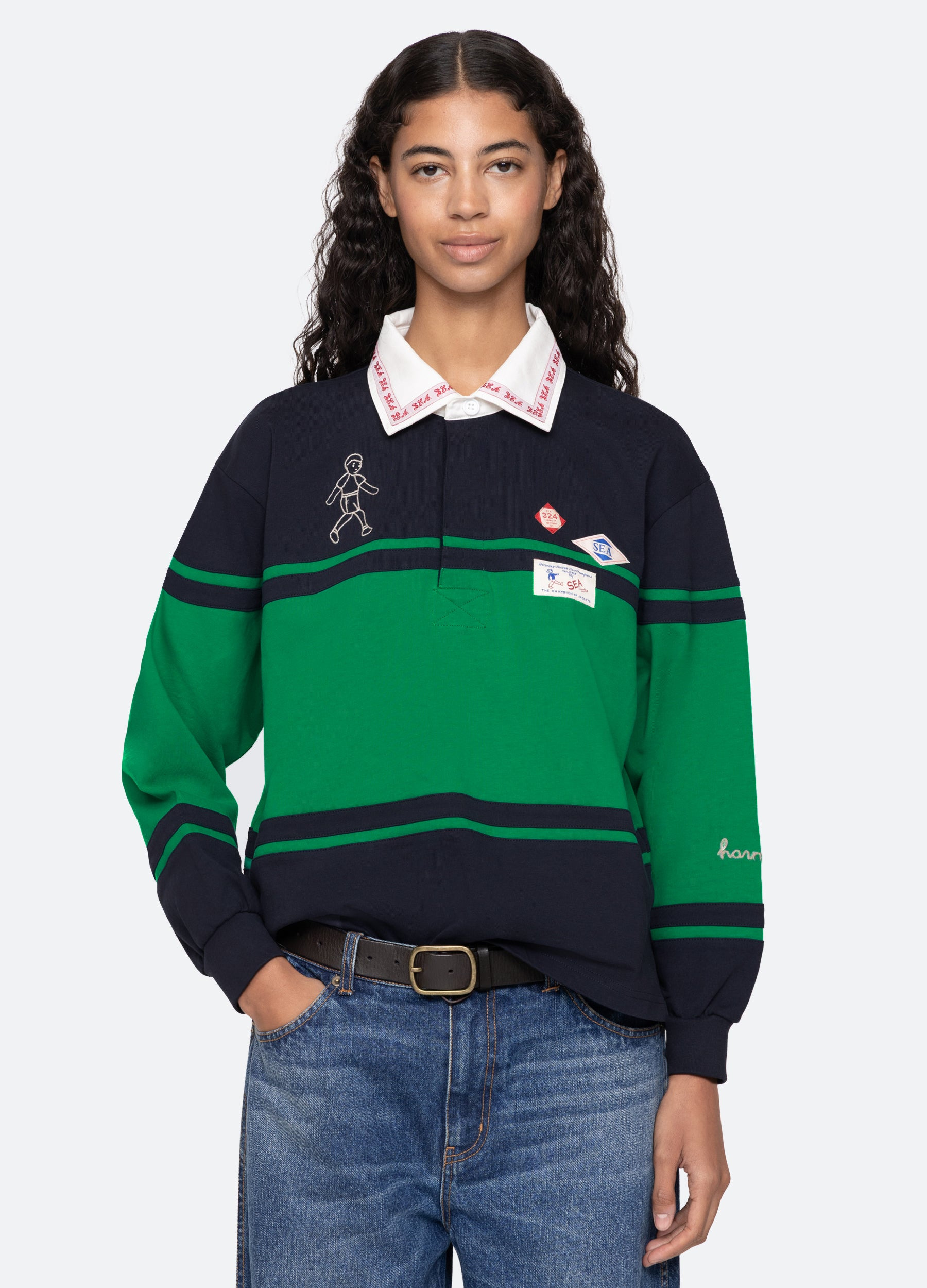 Carolyn L/S Rugby Shirt - 2