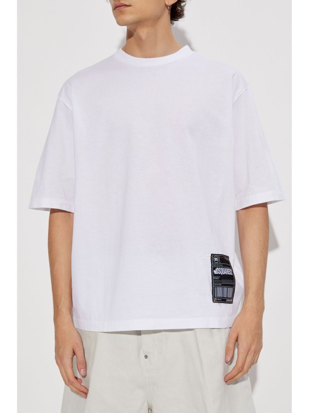 logo-appliqué T-shirt - 3