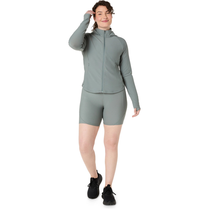 WOMEN'S RIB BIKE SHORT 6