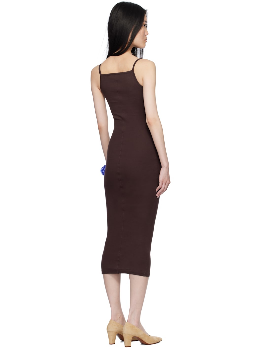 Brown Bibi Midi Dress - 3