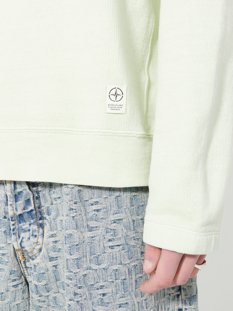 STONE ISLAND SWEATSHIRT PISTACHIO 5