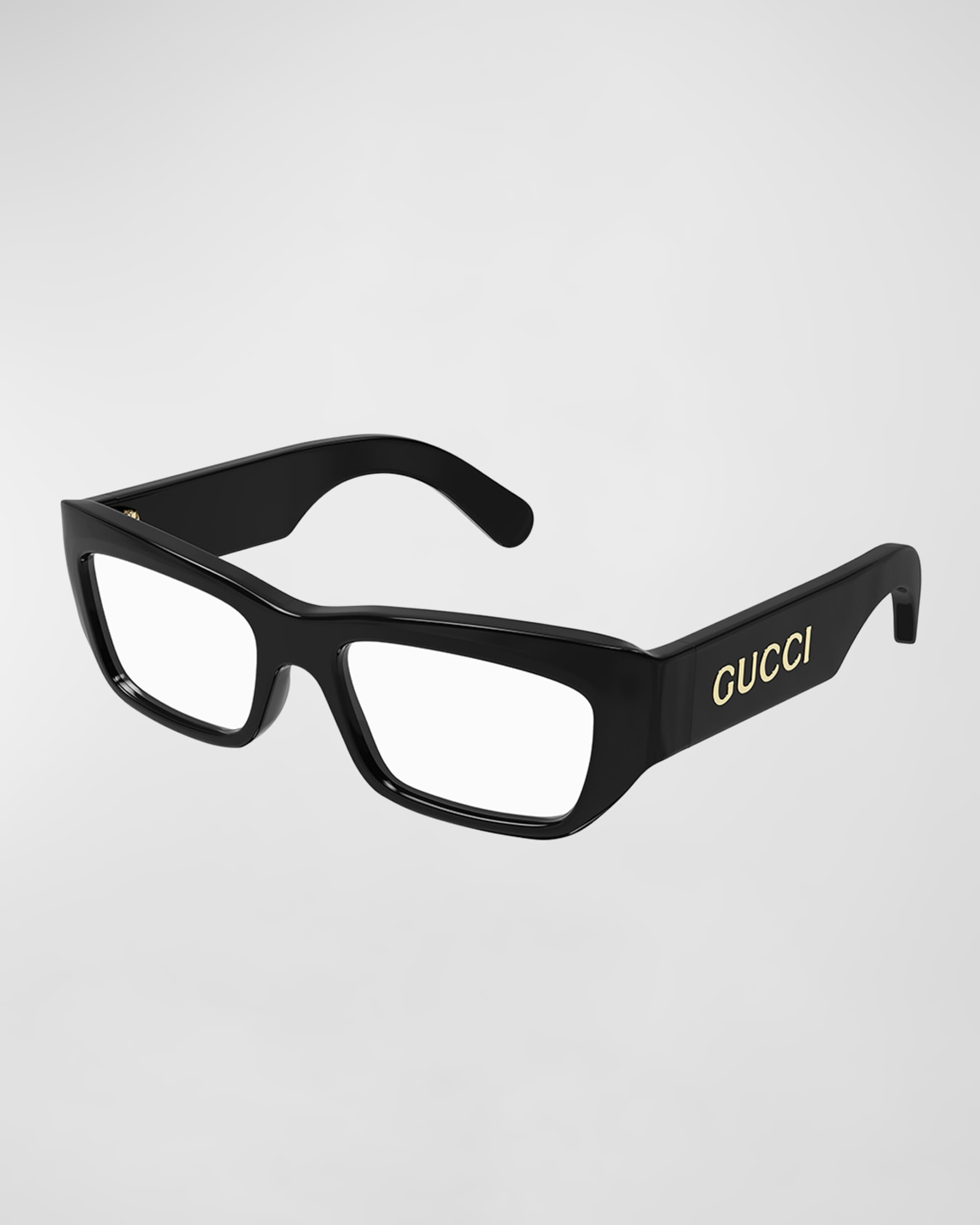 Men's Acetate Rectangle Optical Glasses - 1