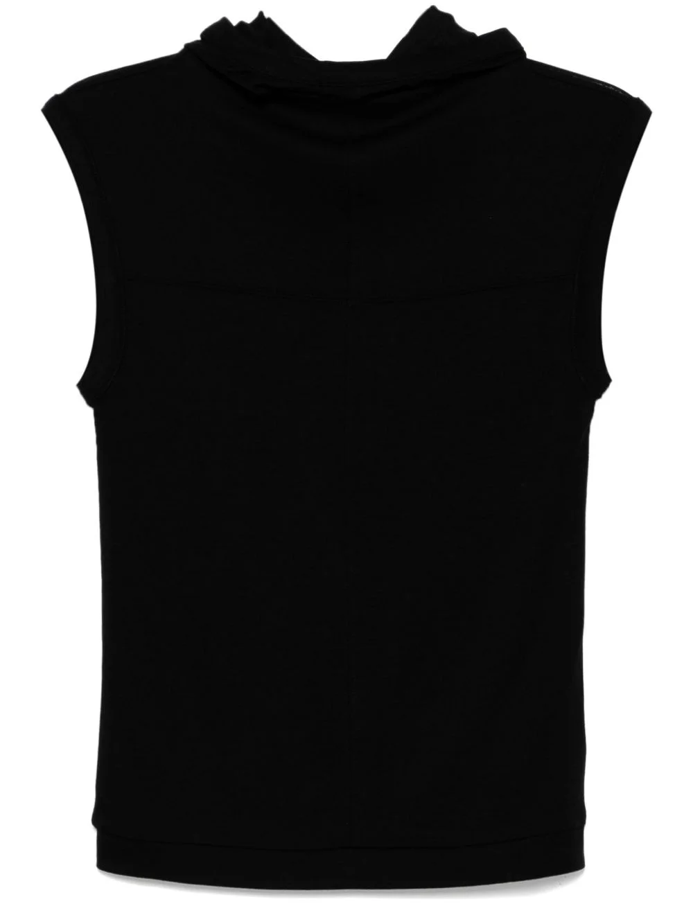 hooded vest - 1