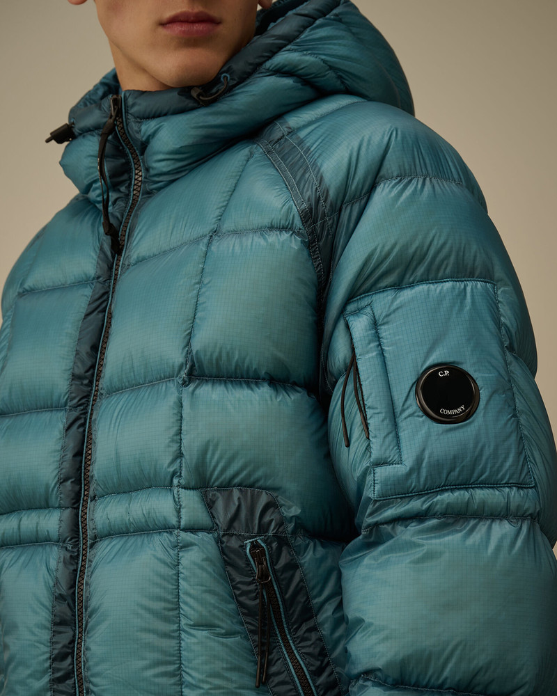 C.P. Company D.D. Shell Hooded Down Jacket - 19CMOW702A110416A815