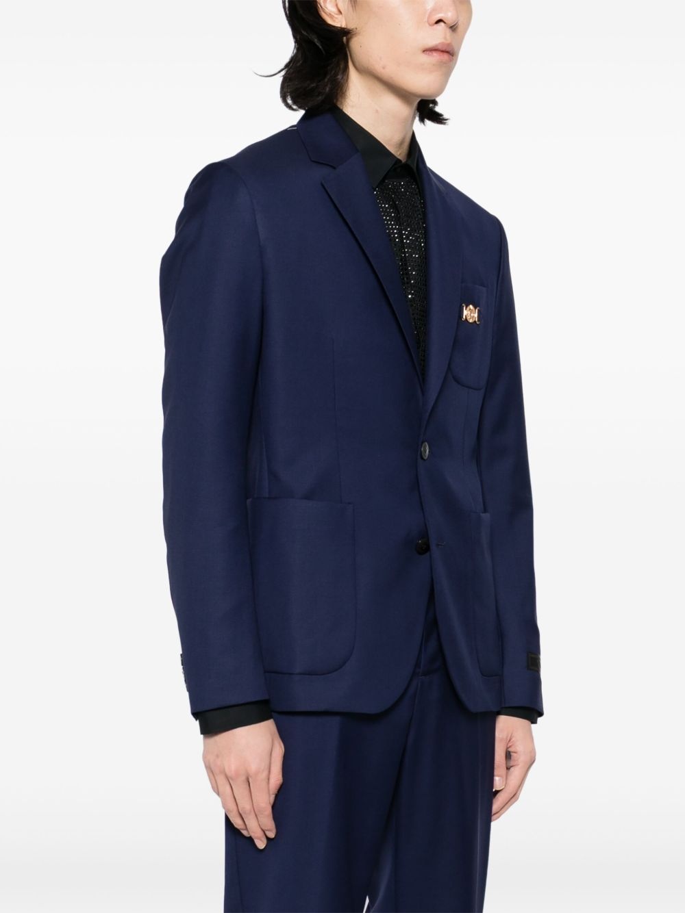 single-breasted blazer - 3
