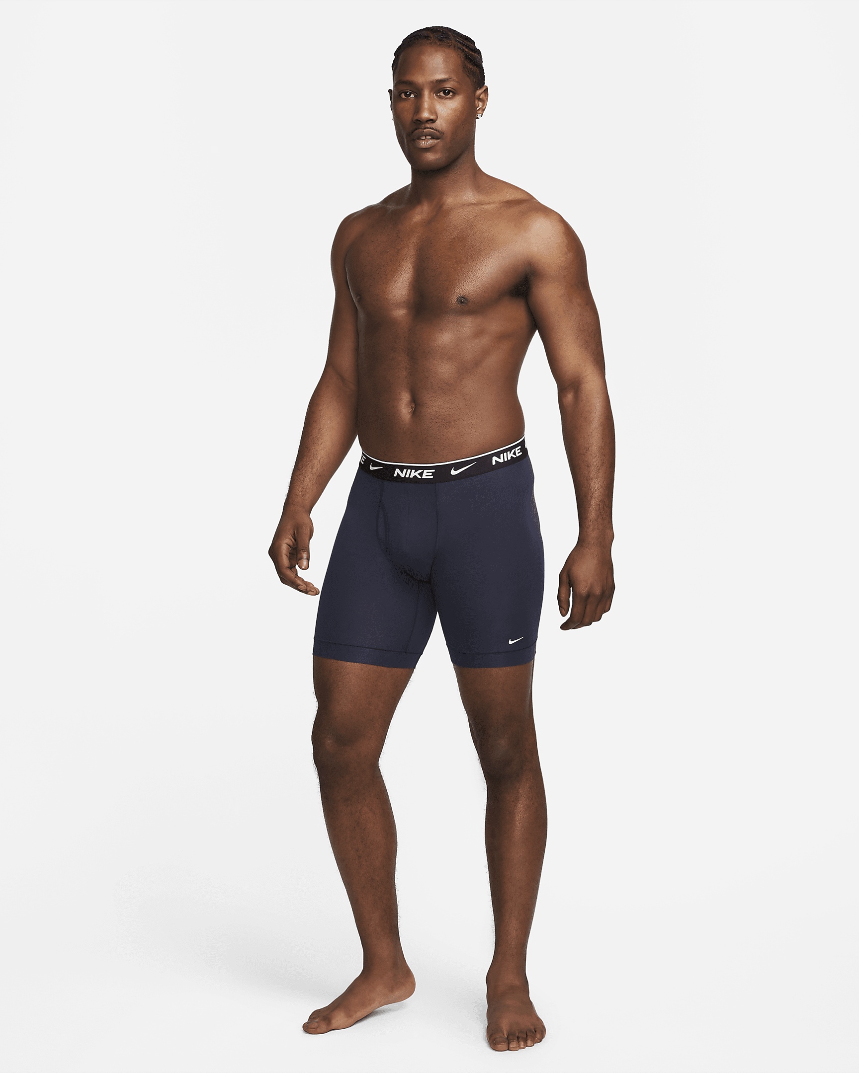 Nike Dri-FIT Essential Cotton Stretch Men's Long Boxer Briefs - 7