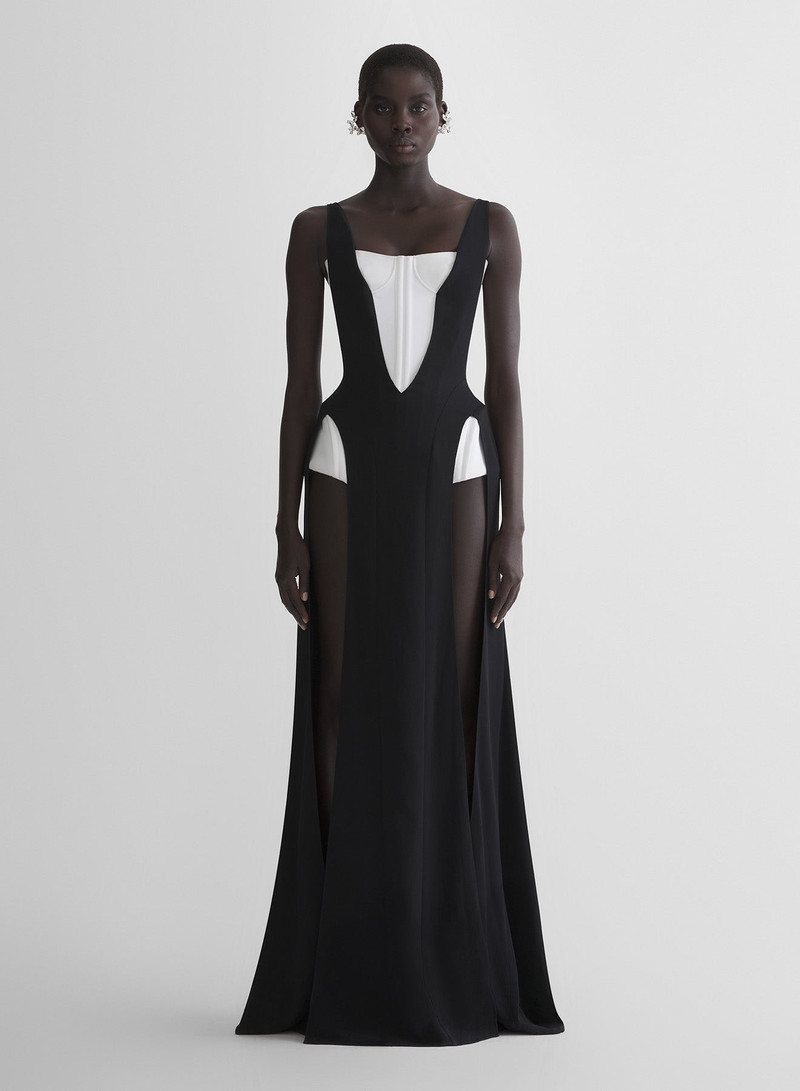 MUGLER re/edit jeu de paume dress outlook