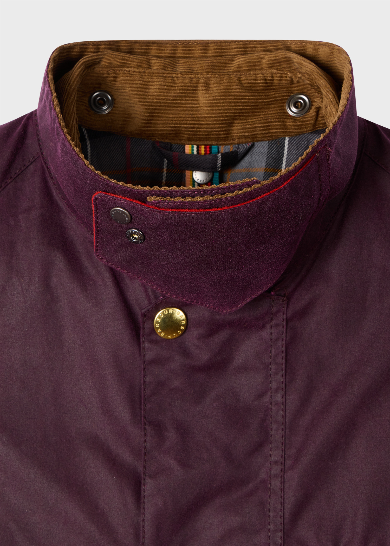 Paul Smith loves Barbour - Grape Transport Wax Jacket - 2