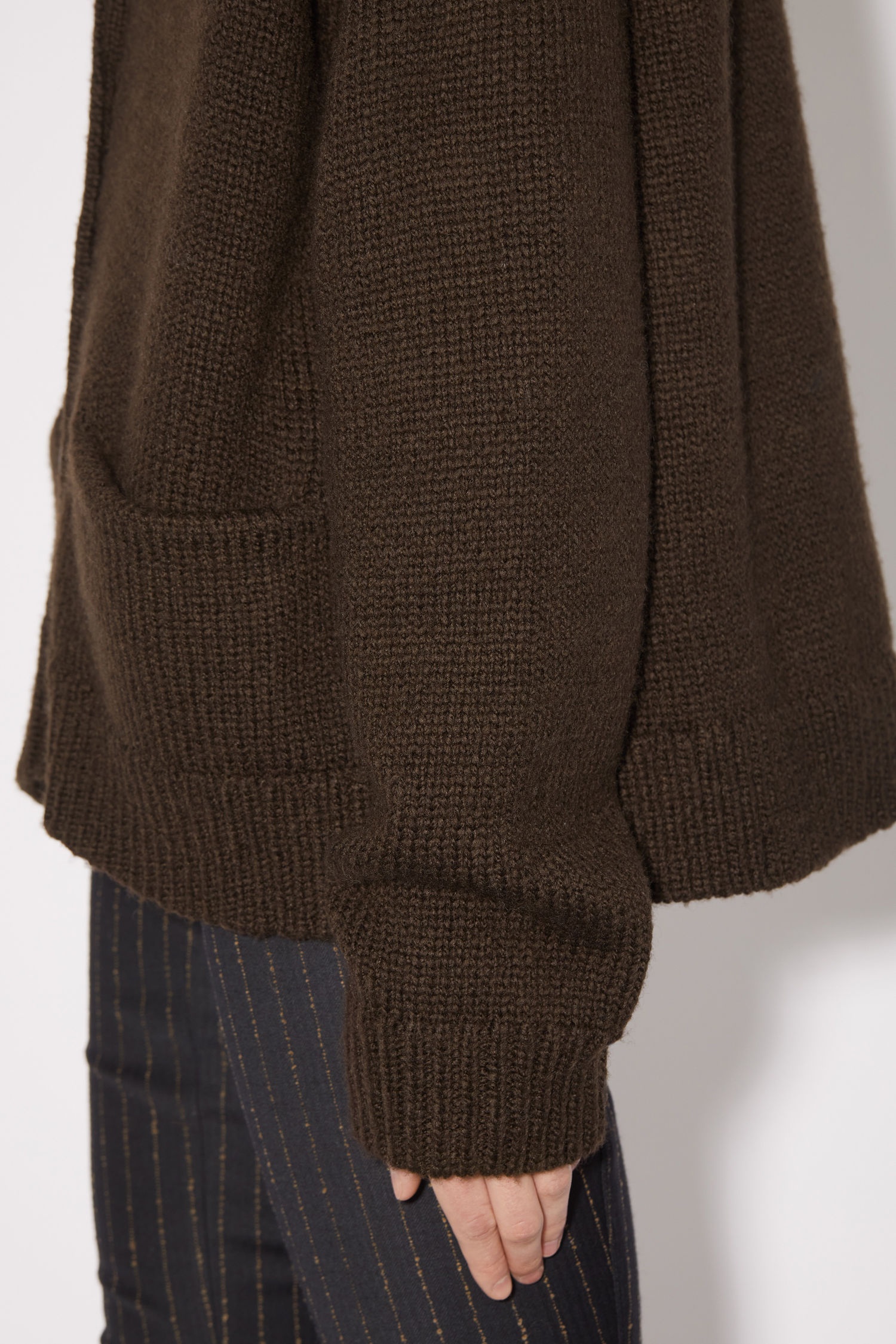 Cardigan sweater - Umber brown - 5