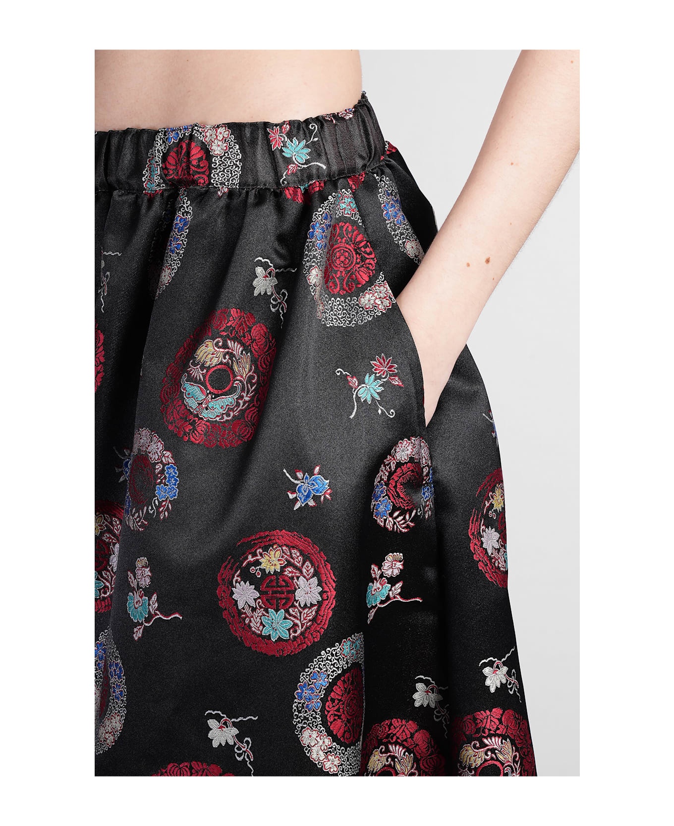 Pants In Black Polyester - 5