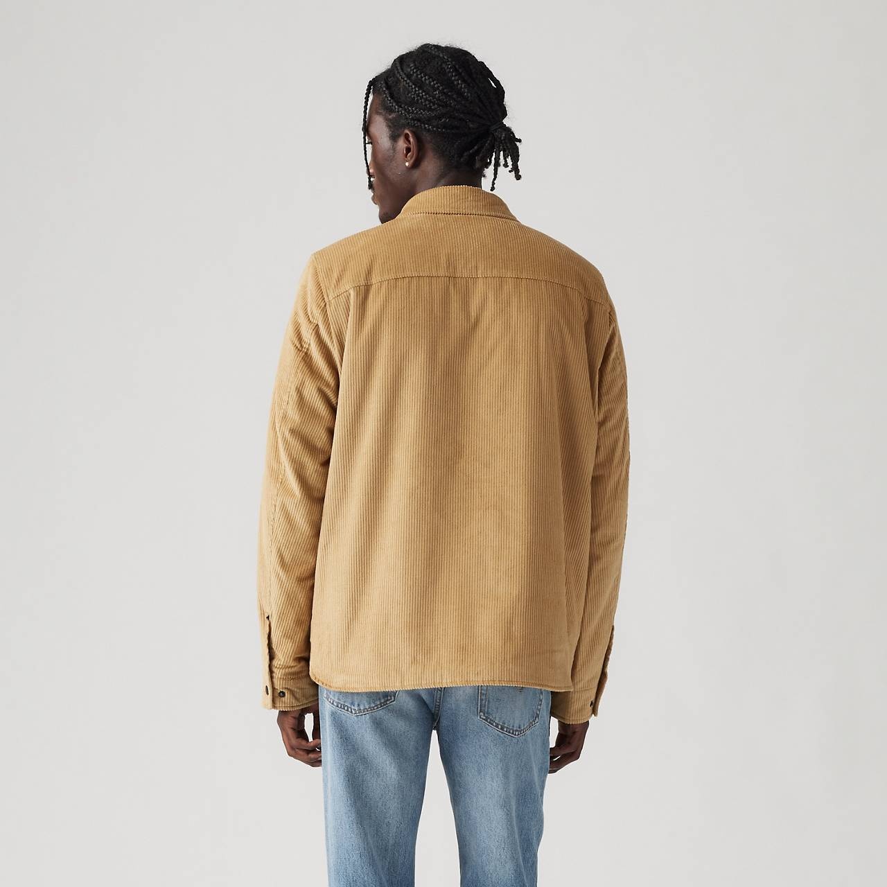 SHERPA LINED CORDUROY SHACKET - 3