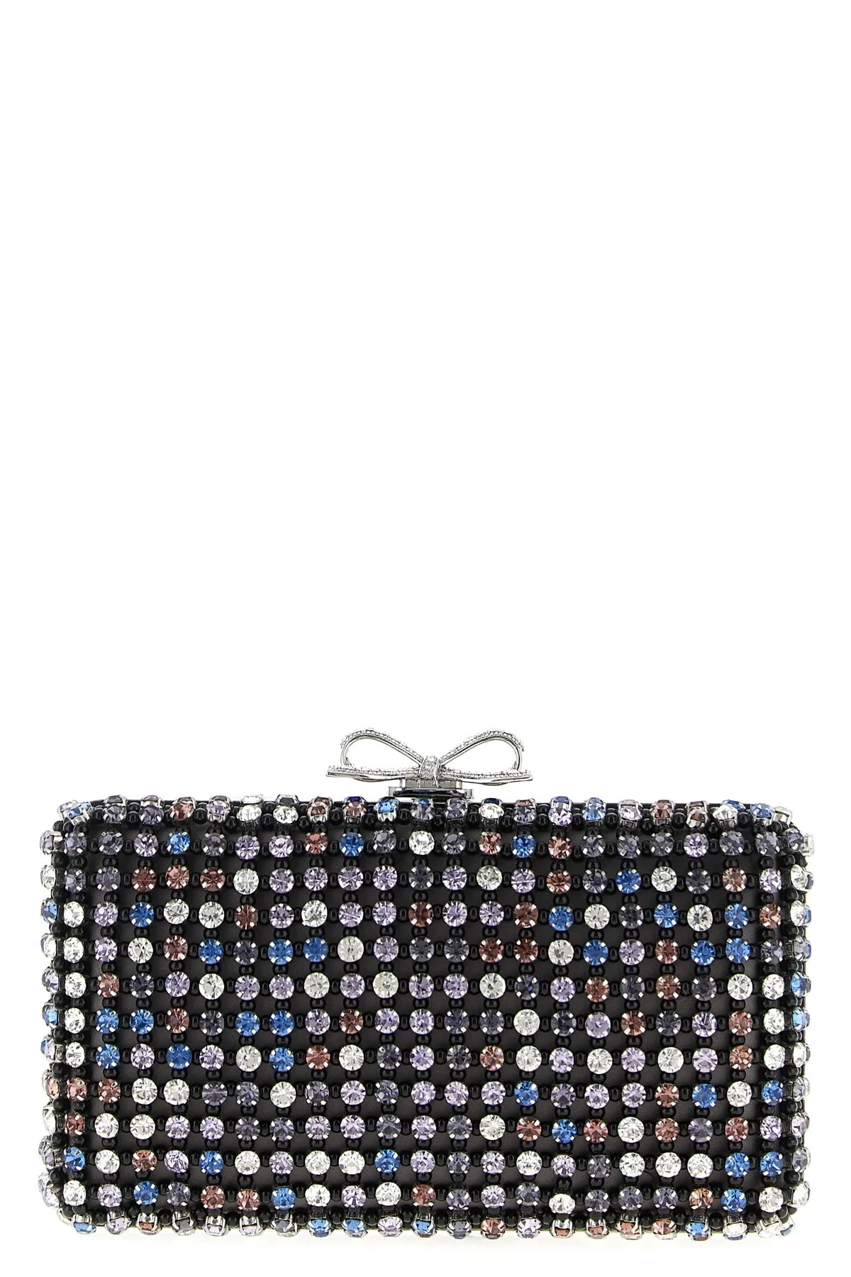 'Multi Crystal Chainmail' clutch - 1
