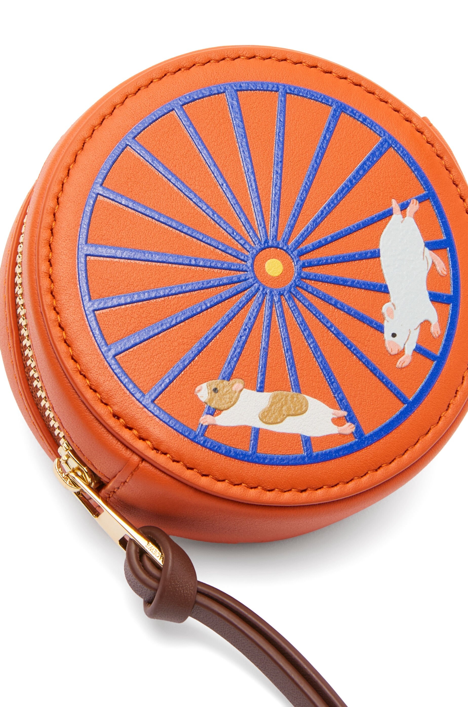Hamster large cookie coincase in nappa calfskin - 4