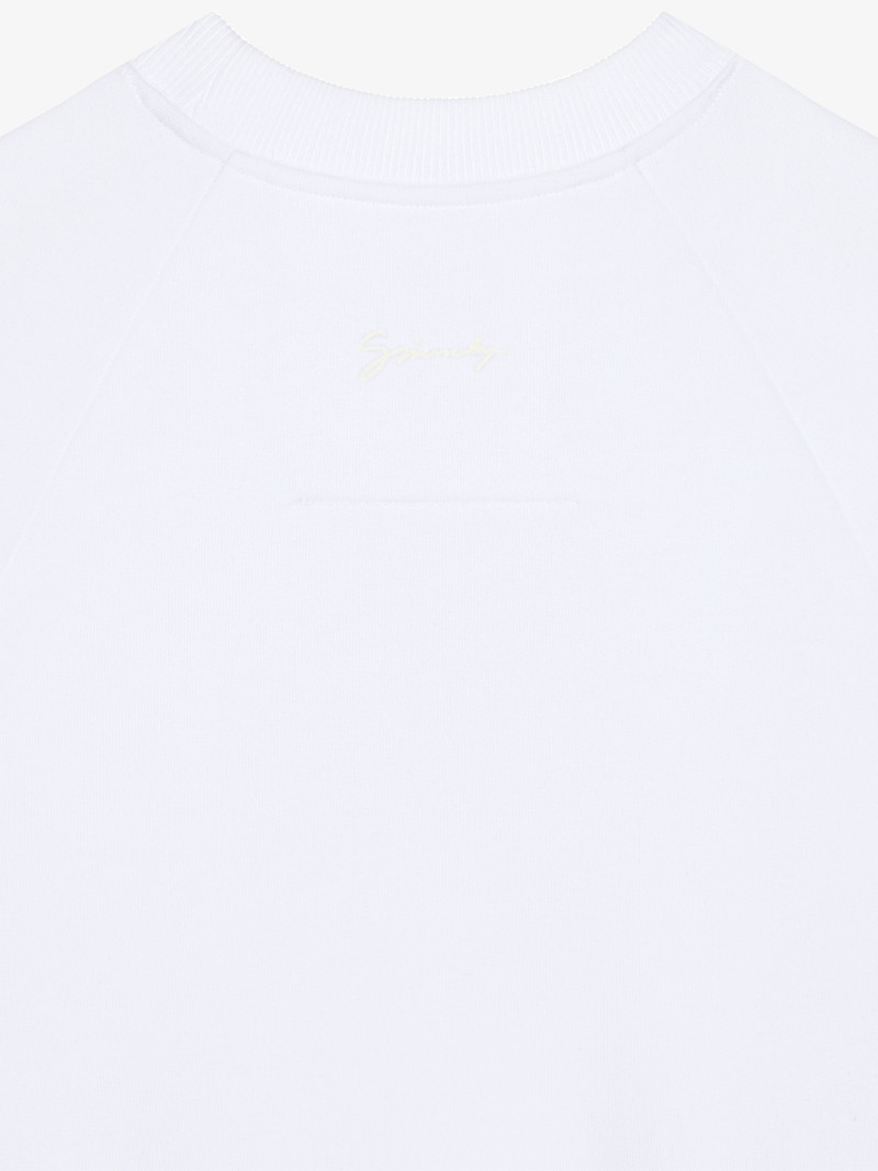 SLIM FIT SWEATSHIRT IN FLEECE WITH 4G LEOPARD PRINT 2